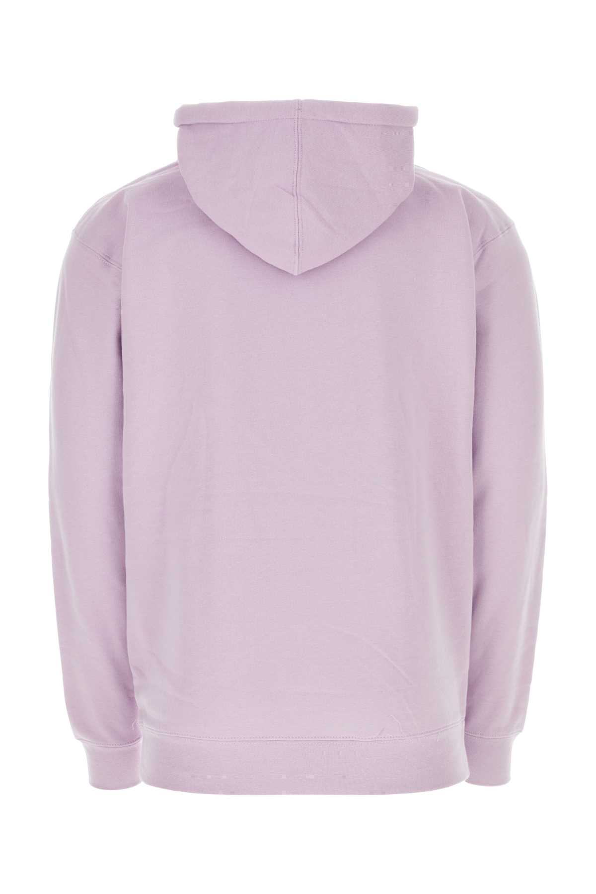 Kidsuper Lilac Cotton Blend  Wave Sweatshirt In Wave