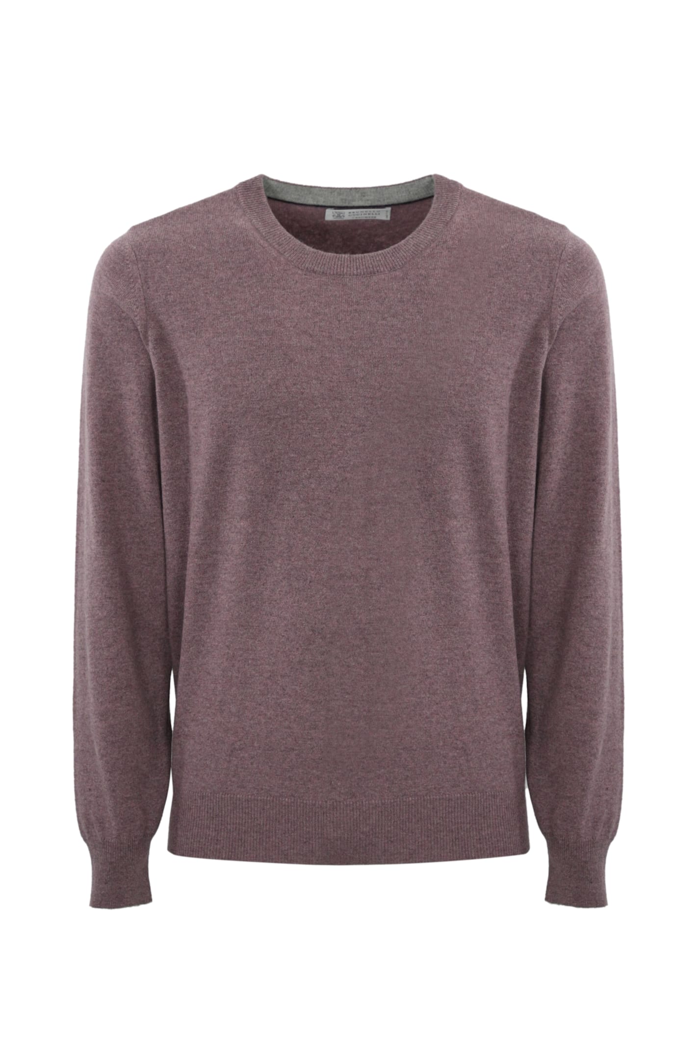 Shop Brunello Cucinelli Cashmere Sweater In Cipolla