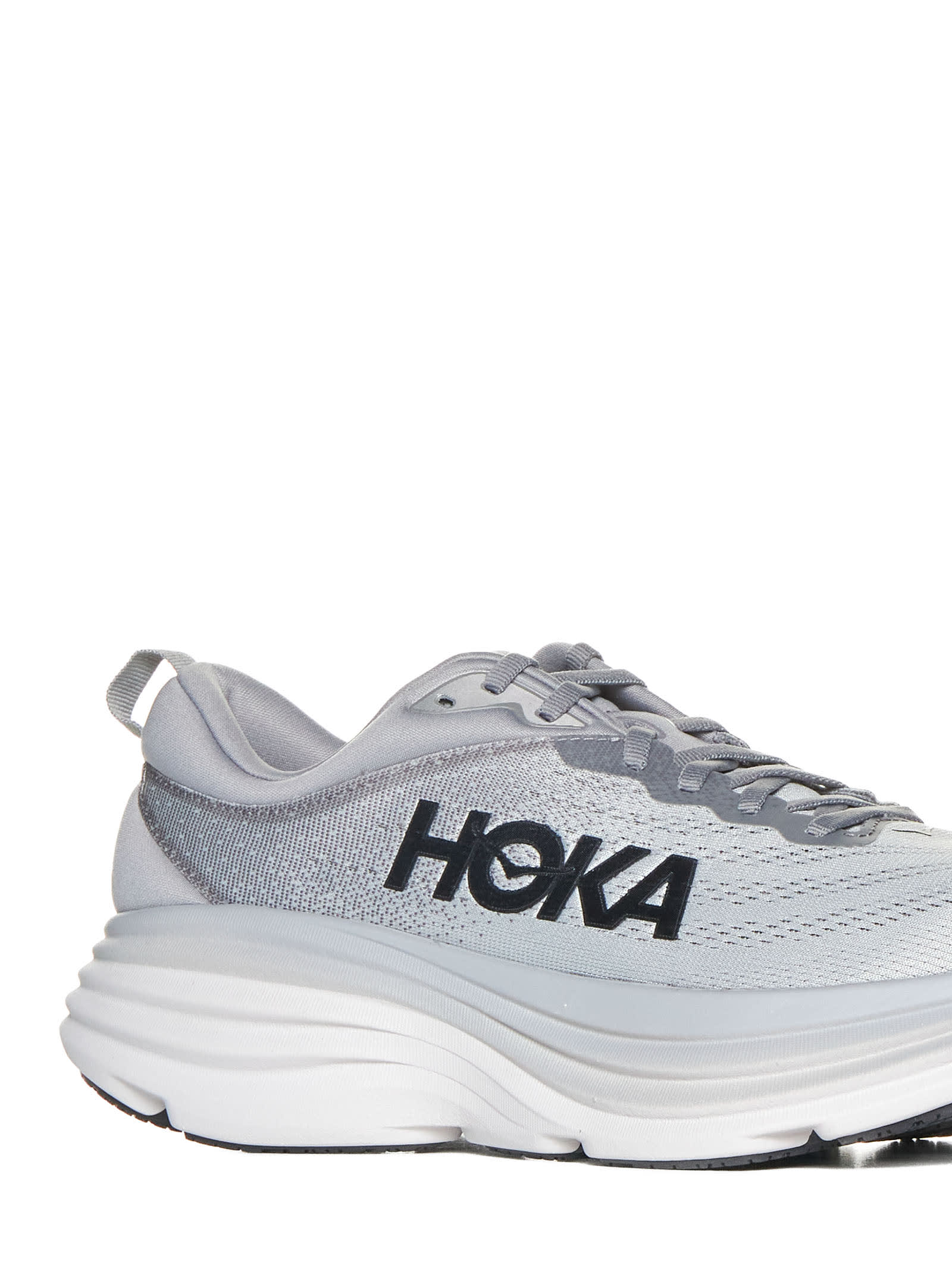 Shop Hoka Sneakers In Sharkskin / Harbor Mist