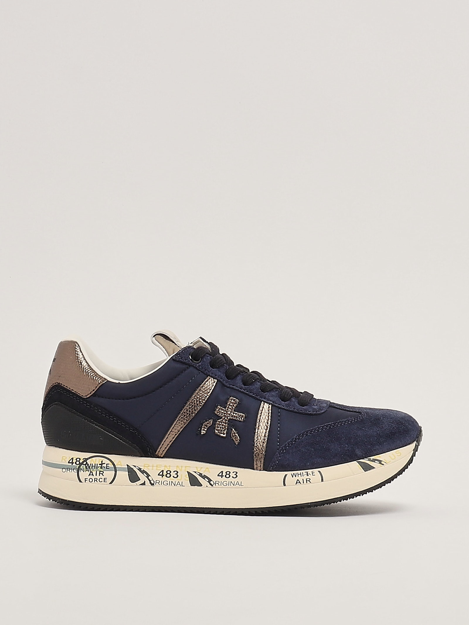 Shop Premiata Conny Sneaker In Navy