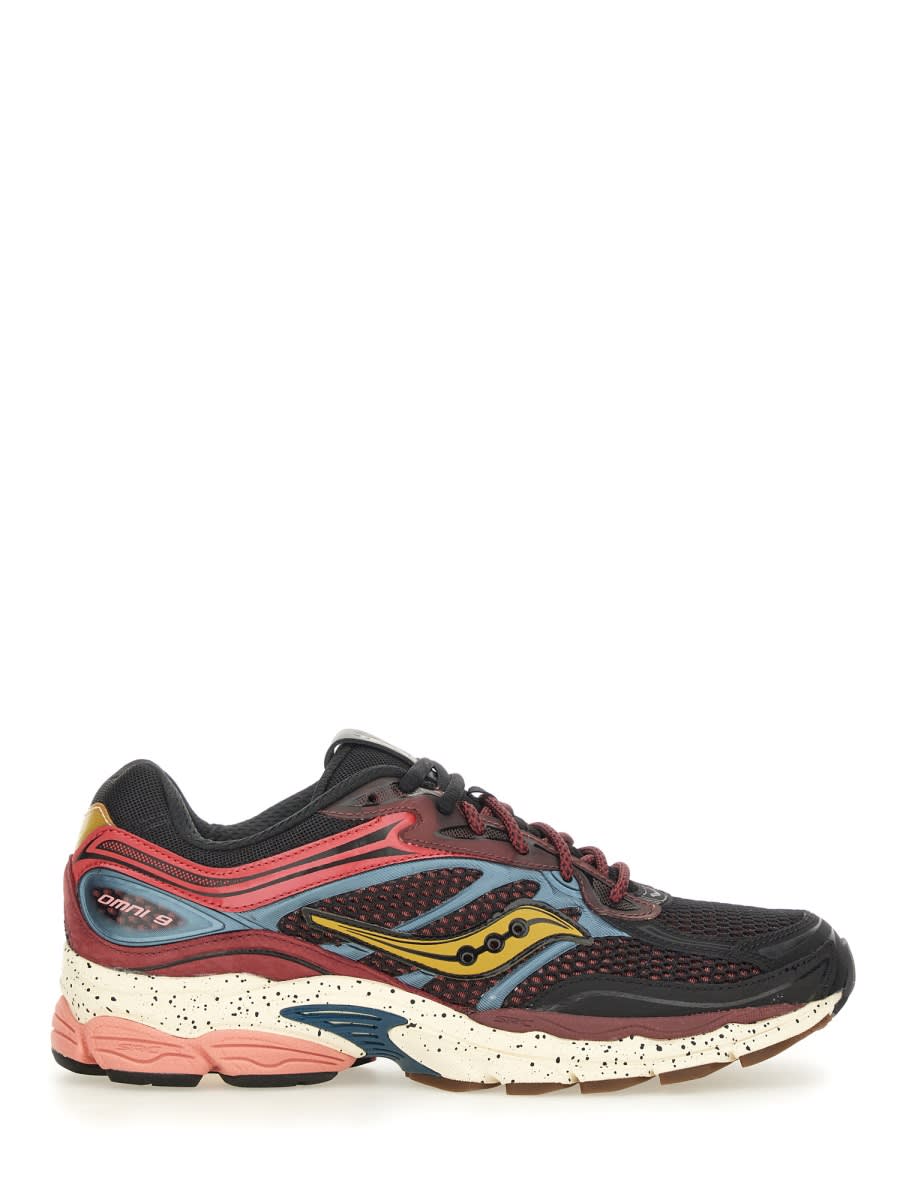 Saucony Gender Inclusive Progrid Omni 9 Sneaker In Multicolour