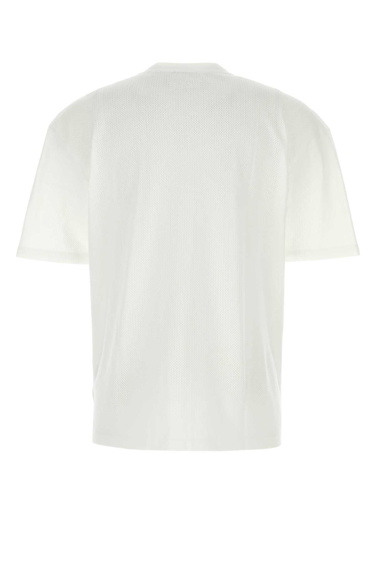 Shop Apc White Cotton Oversize T-shirt
