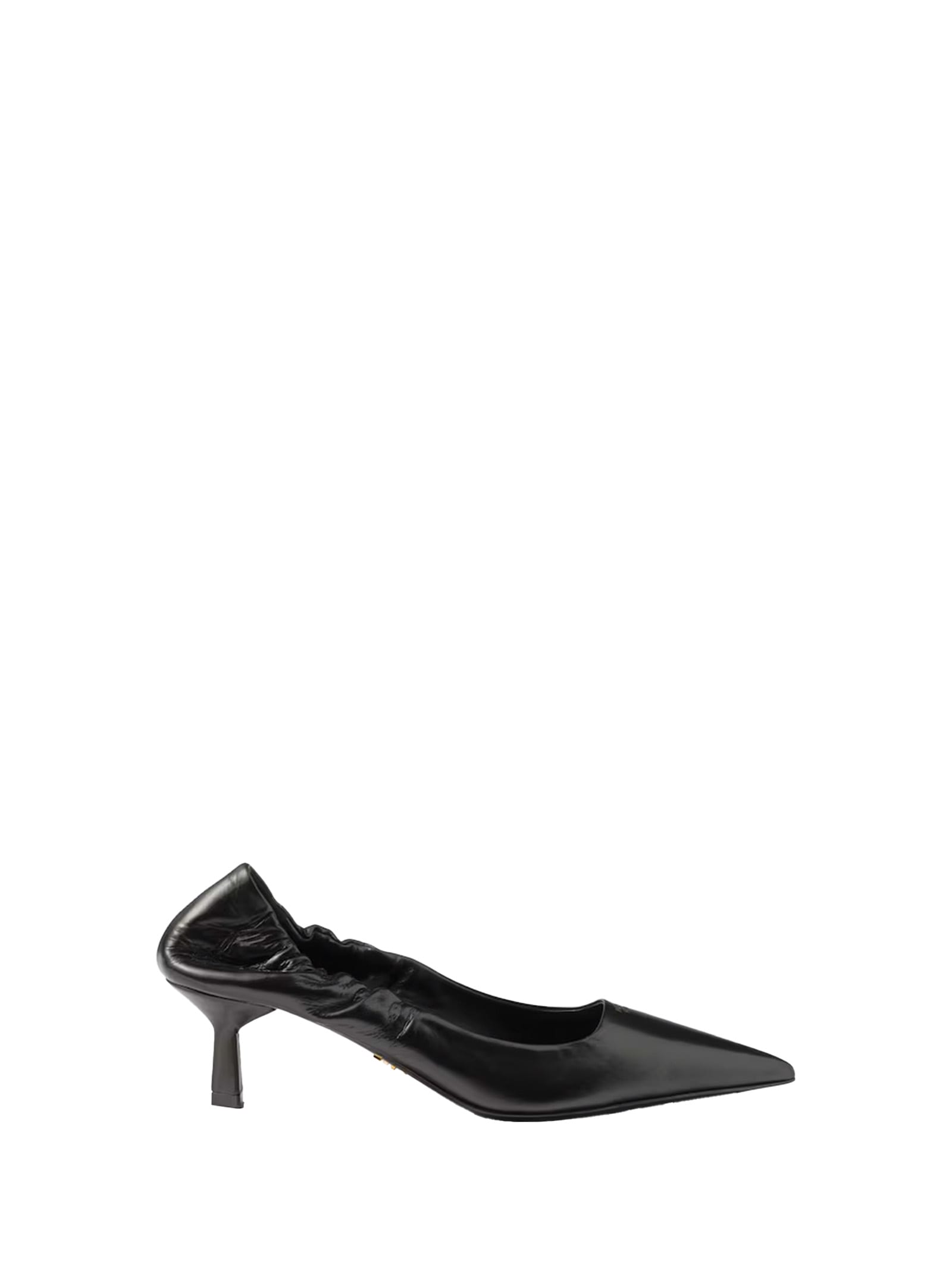 Prada With Heel Black In Black