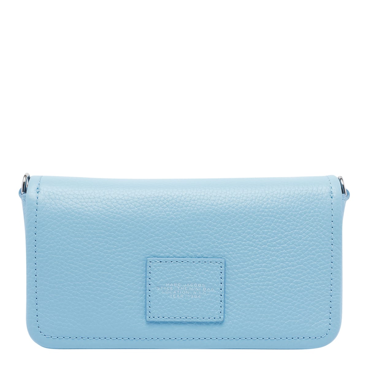 Marc Jacobs Rectangular Light Blue Shoulder Bag In Blue