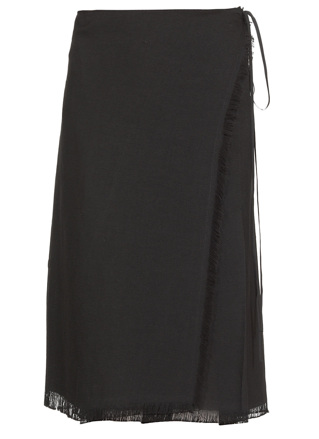 Marni Wrap Skirt In Black