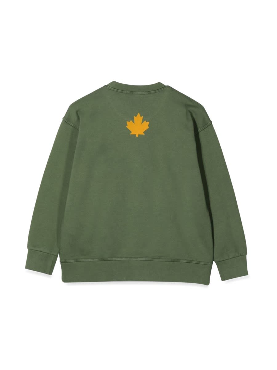 Shop Dsquared2 One Life One Planet Sweatshirt In Green