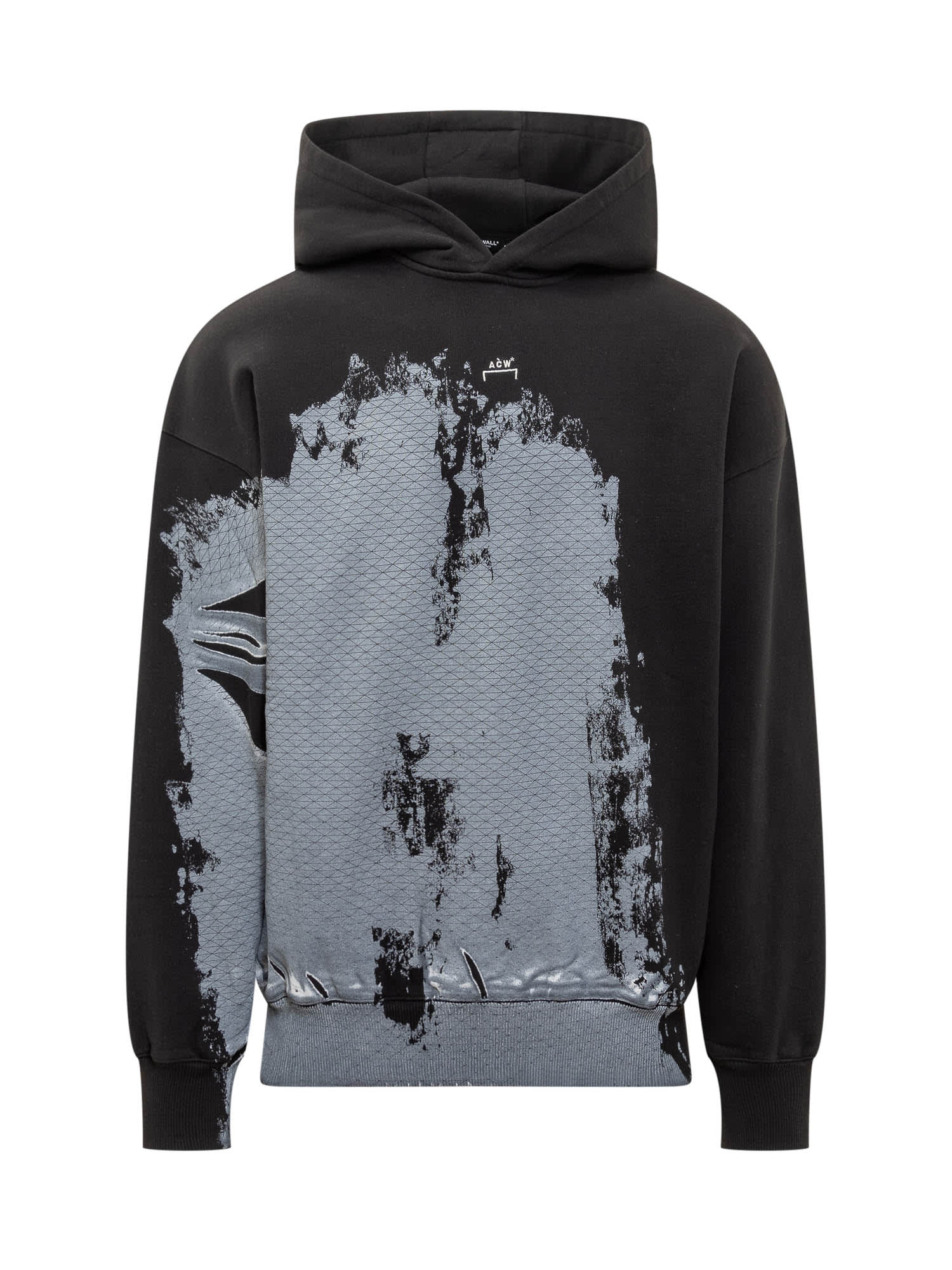 Shop A-cold-wall* Brushstroke Hoodie In Black