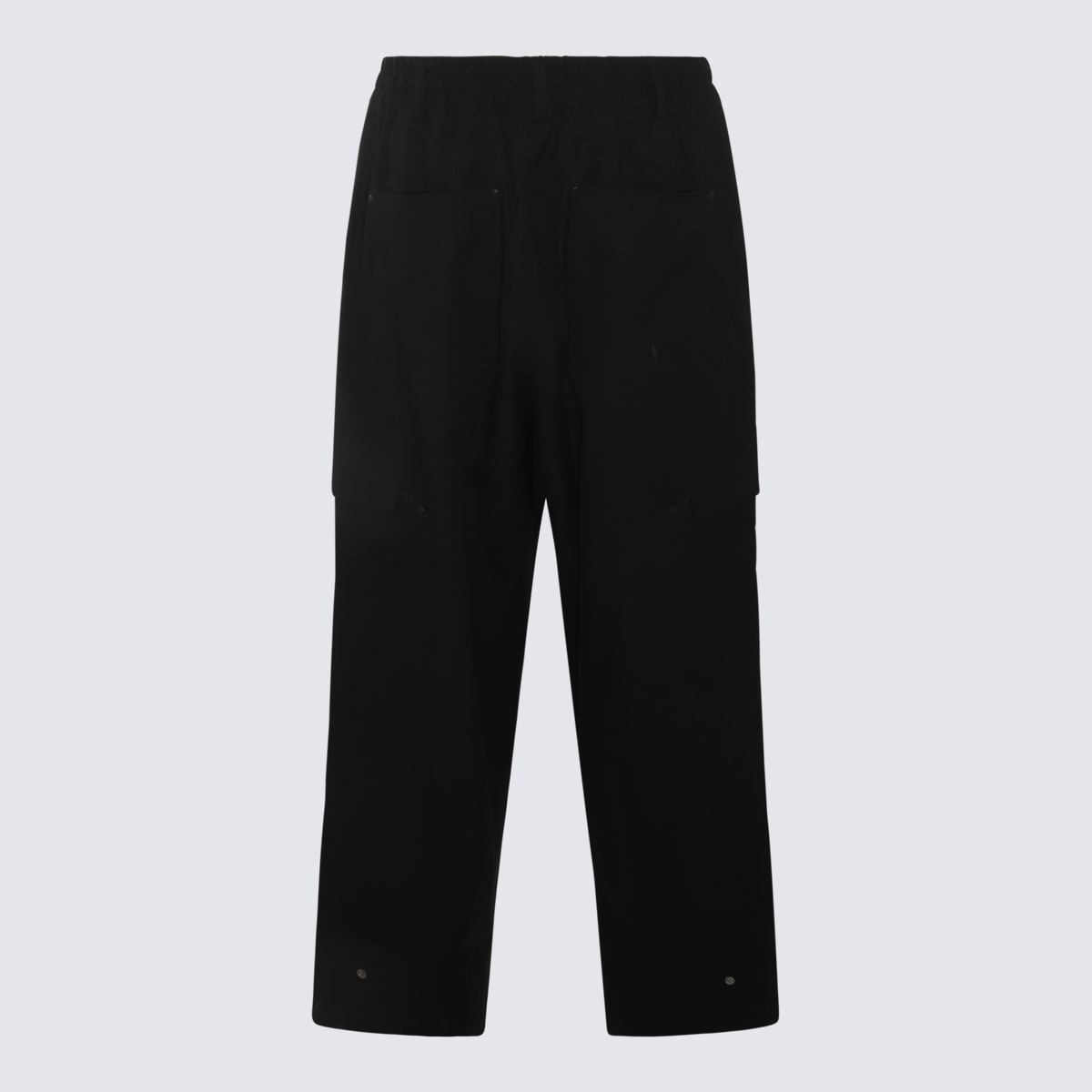 Shop Y-3 Black Cotton Pants