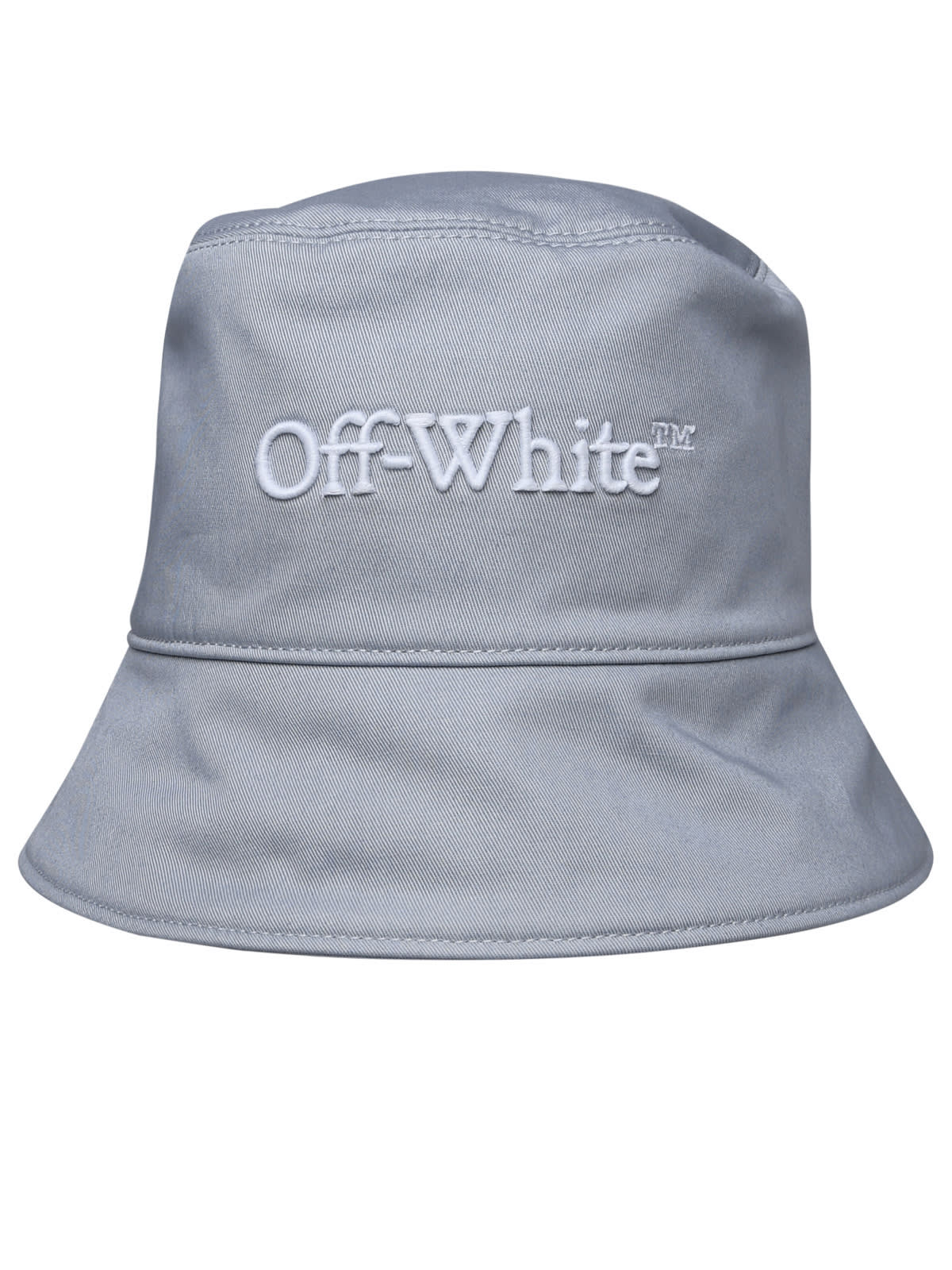 Off-white Ice Cotton Hat In Light Blue