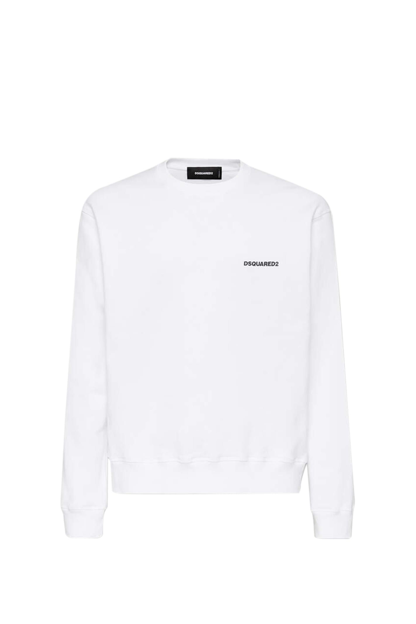 Shop Dsquared2 Sweatshirt In White