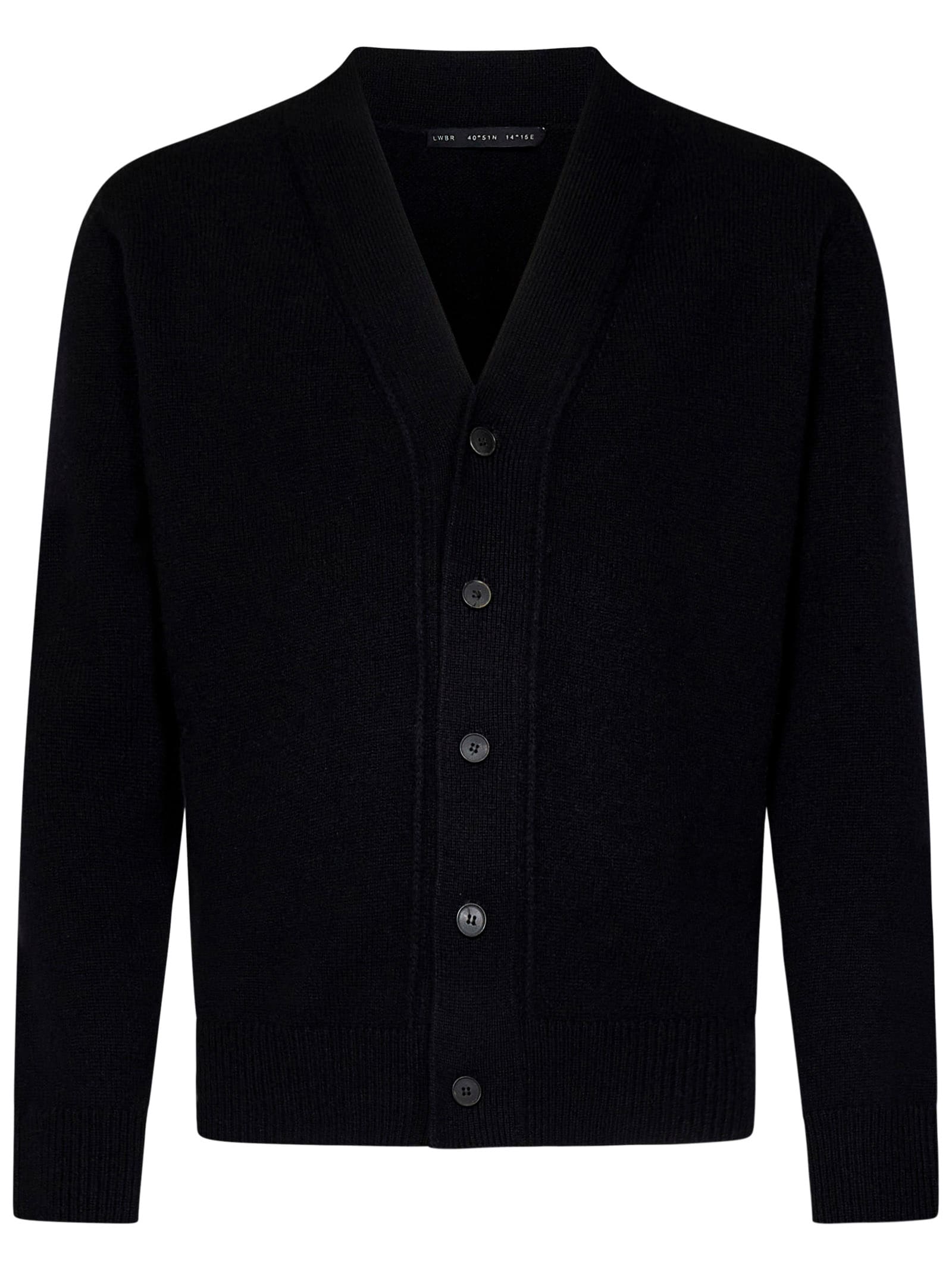 Low Brand Cardigan In Black