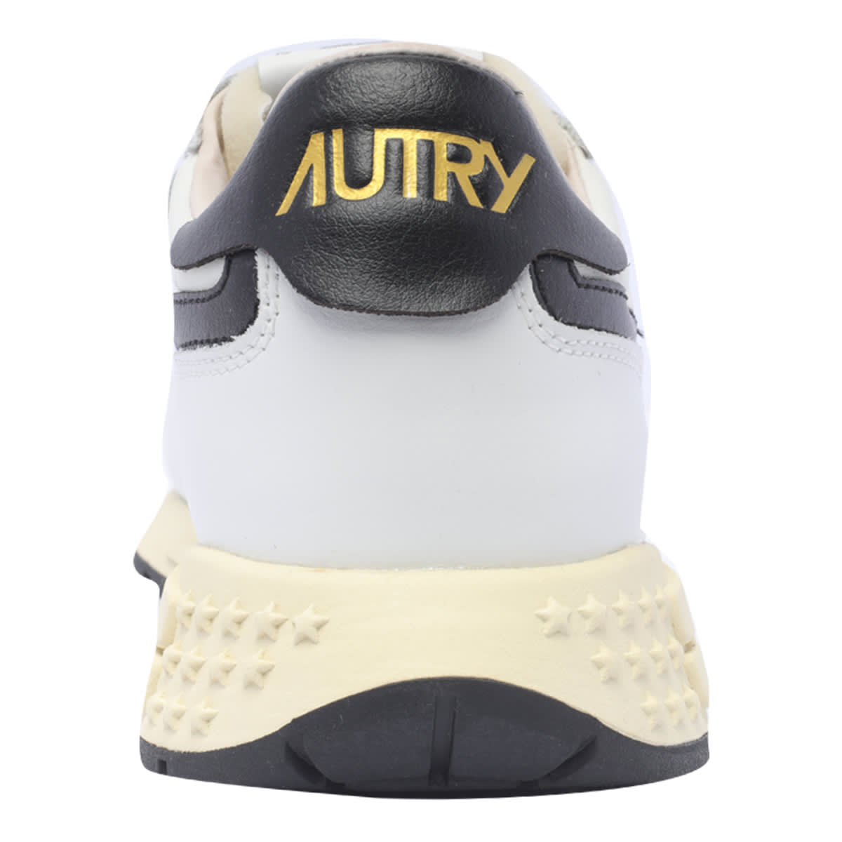 Shop Autry Reelwind Sneakers In White/black