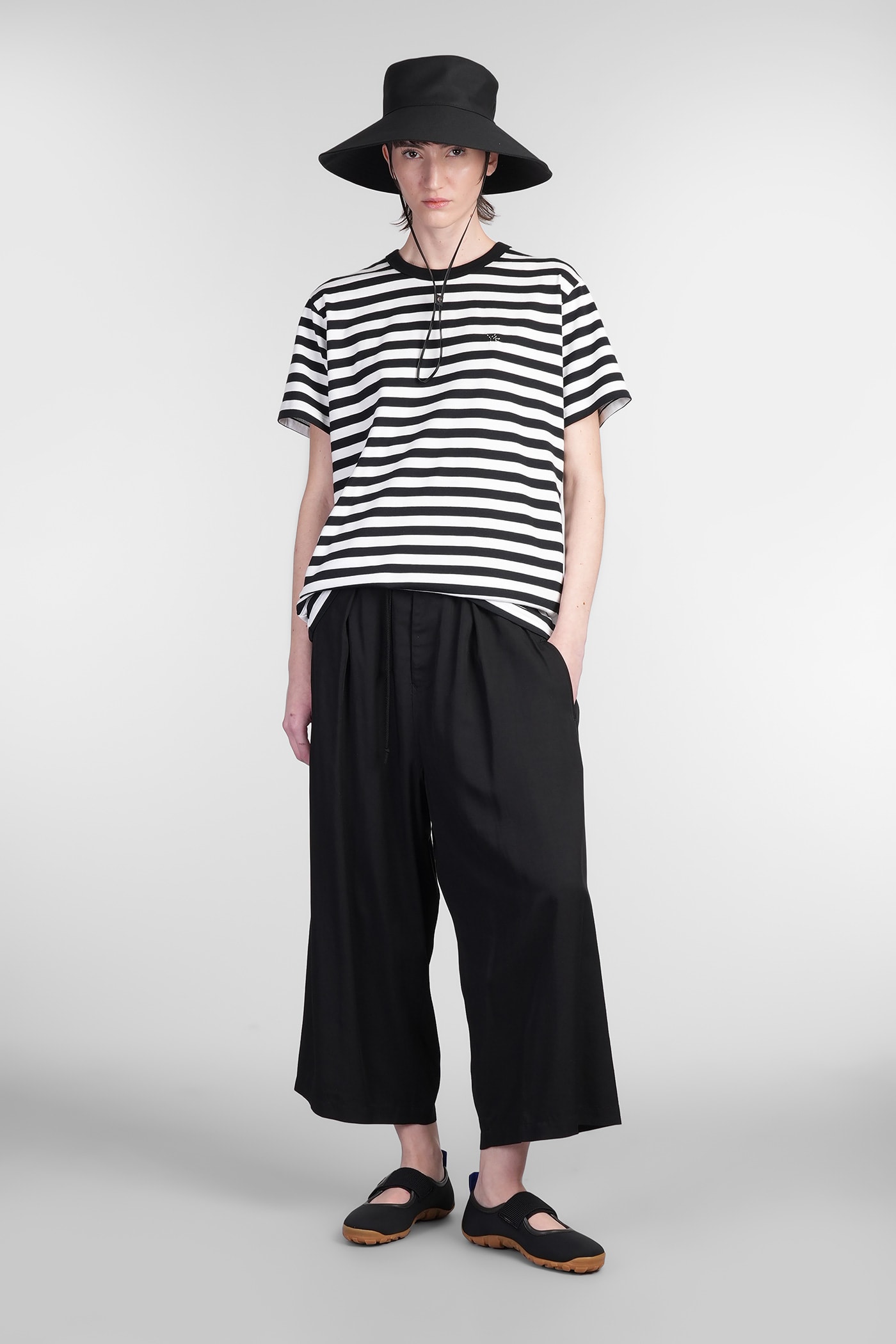 Yohji Yamamoto T-shirt In White Cotton In White
