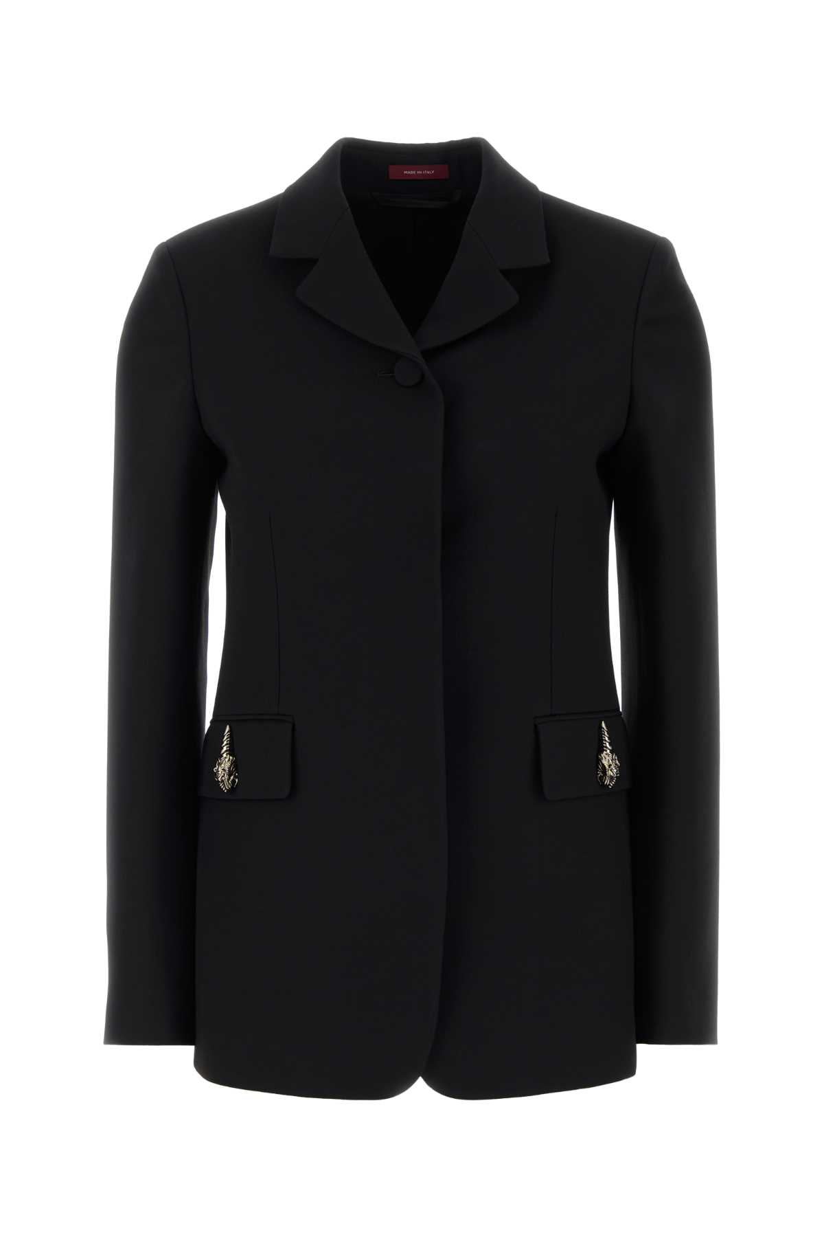 Gucci Tailored Blazer Notched Lapel In Animal Print