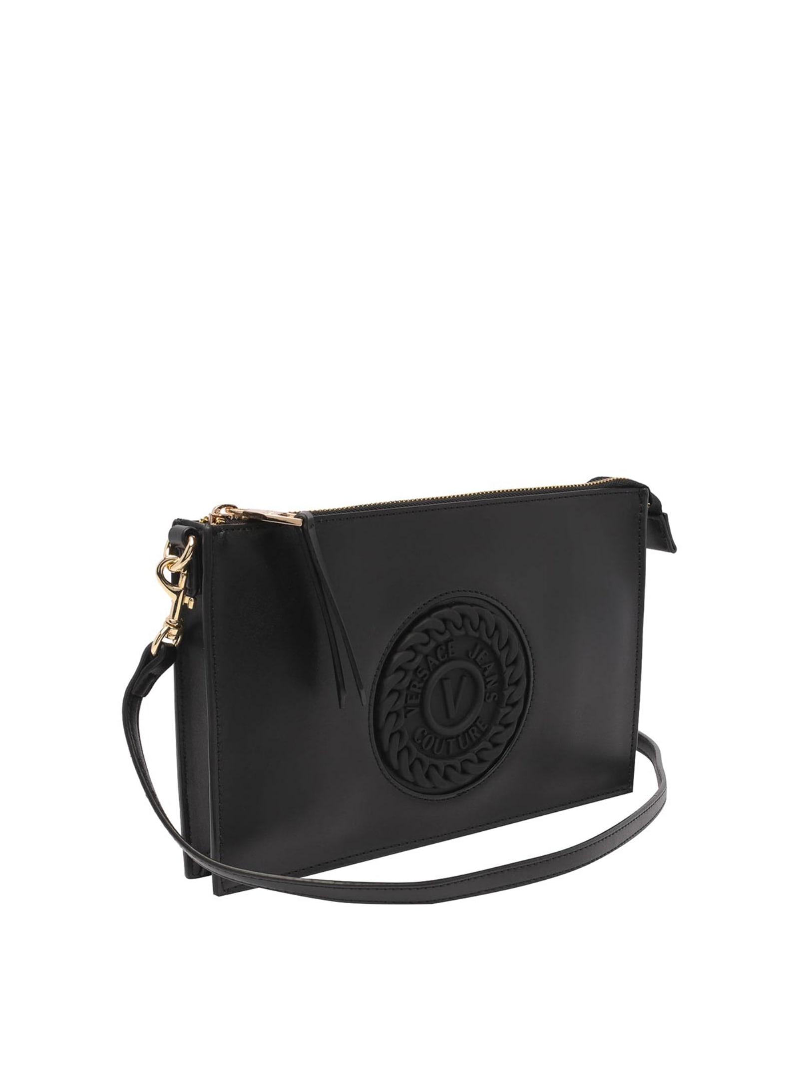 Shop Versace Jeans Couture Bag In Black