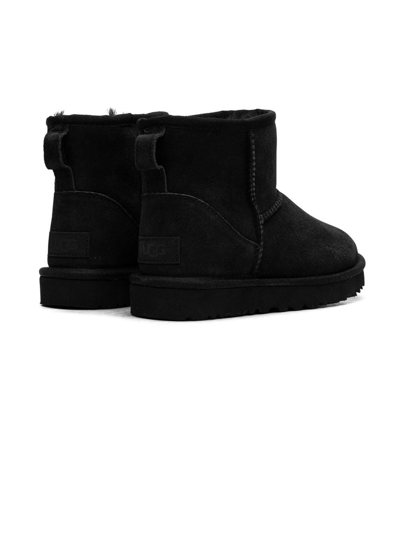 Shop Ugg Black Classic Mini Ii Boot