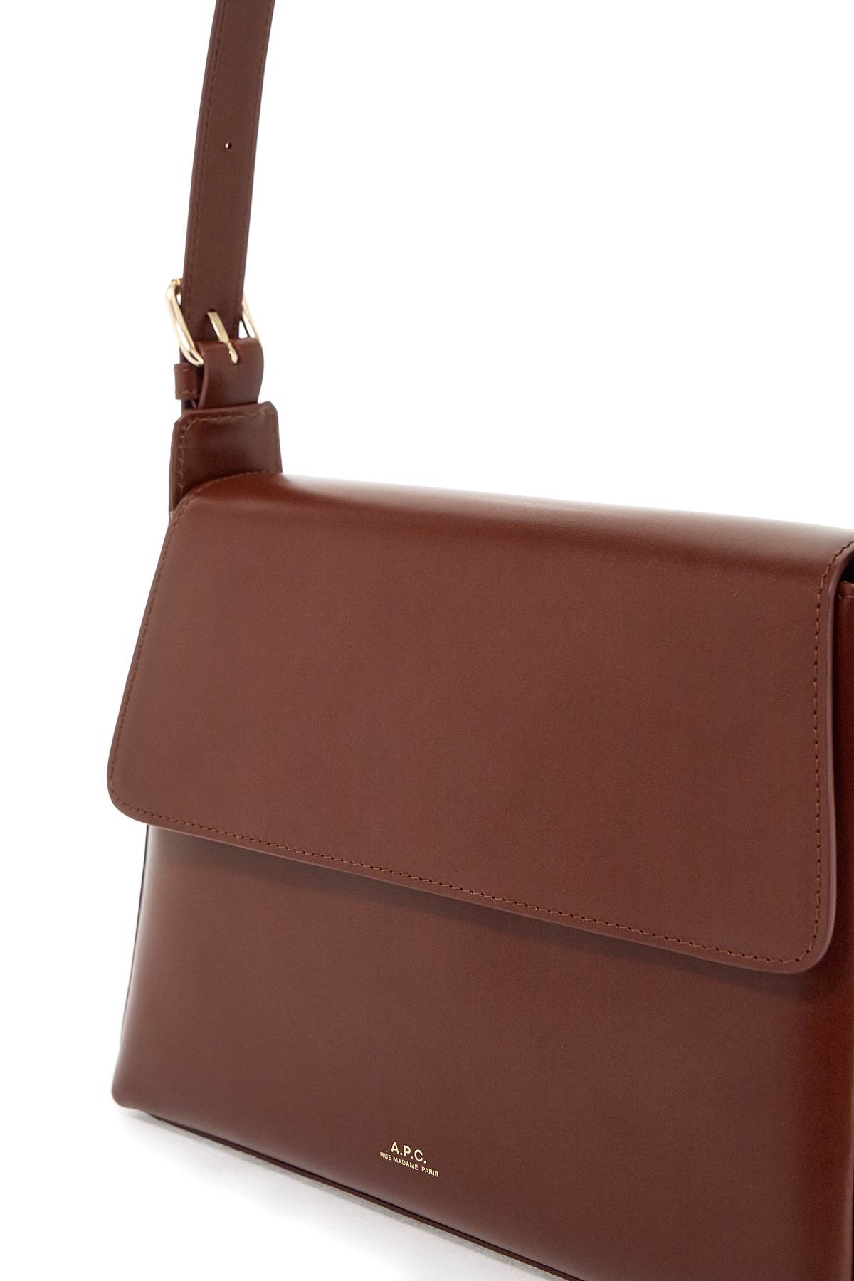 Apc Virginie Baguette Bag In Brown