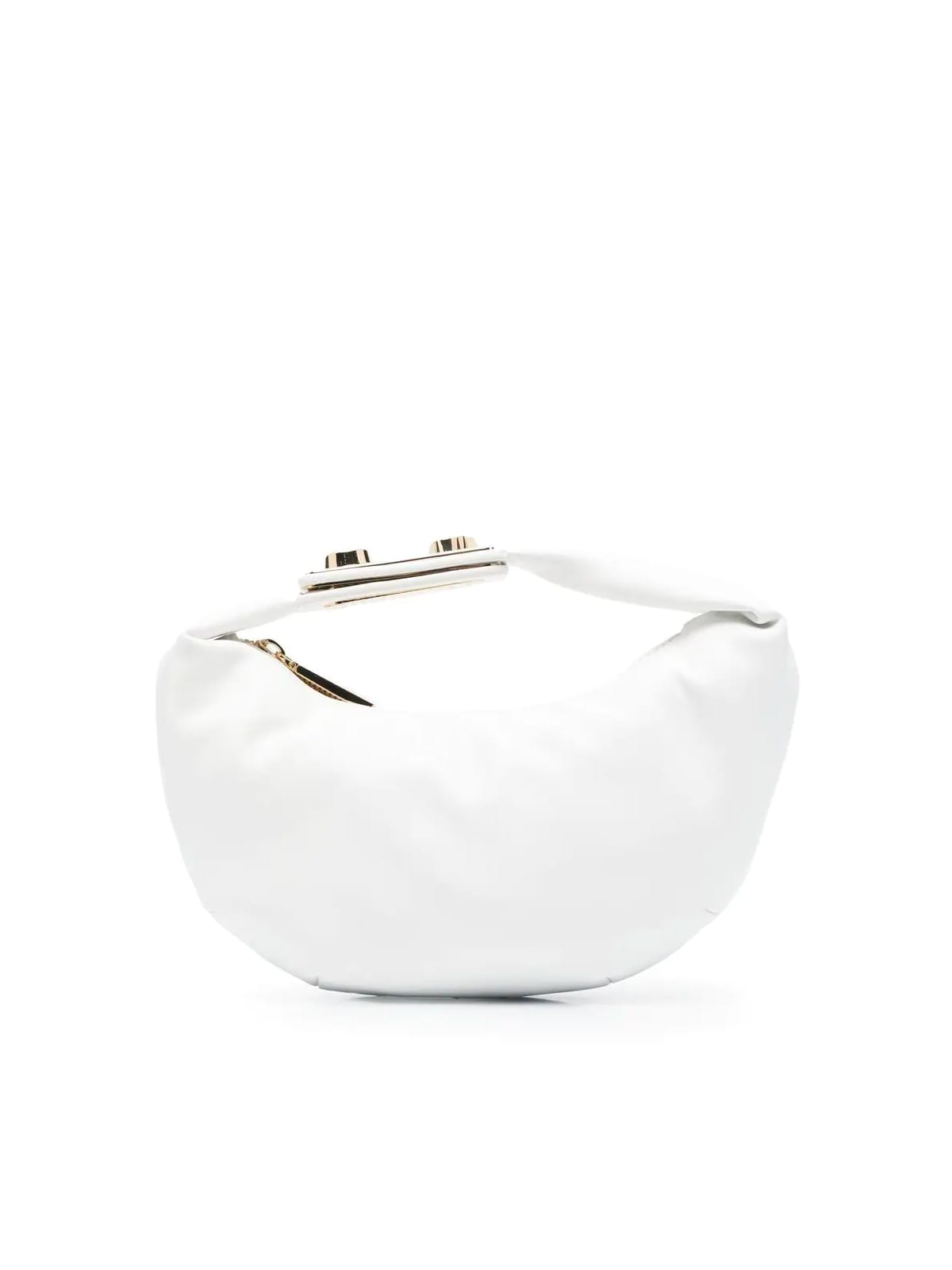 Chiara Ferragni Logo-plaque Tote Bag In White