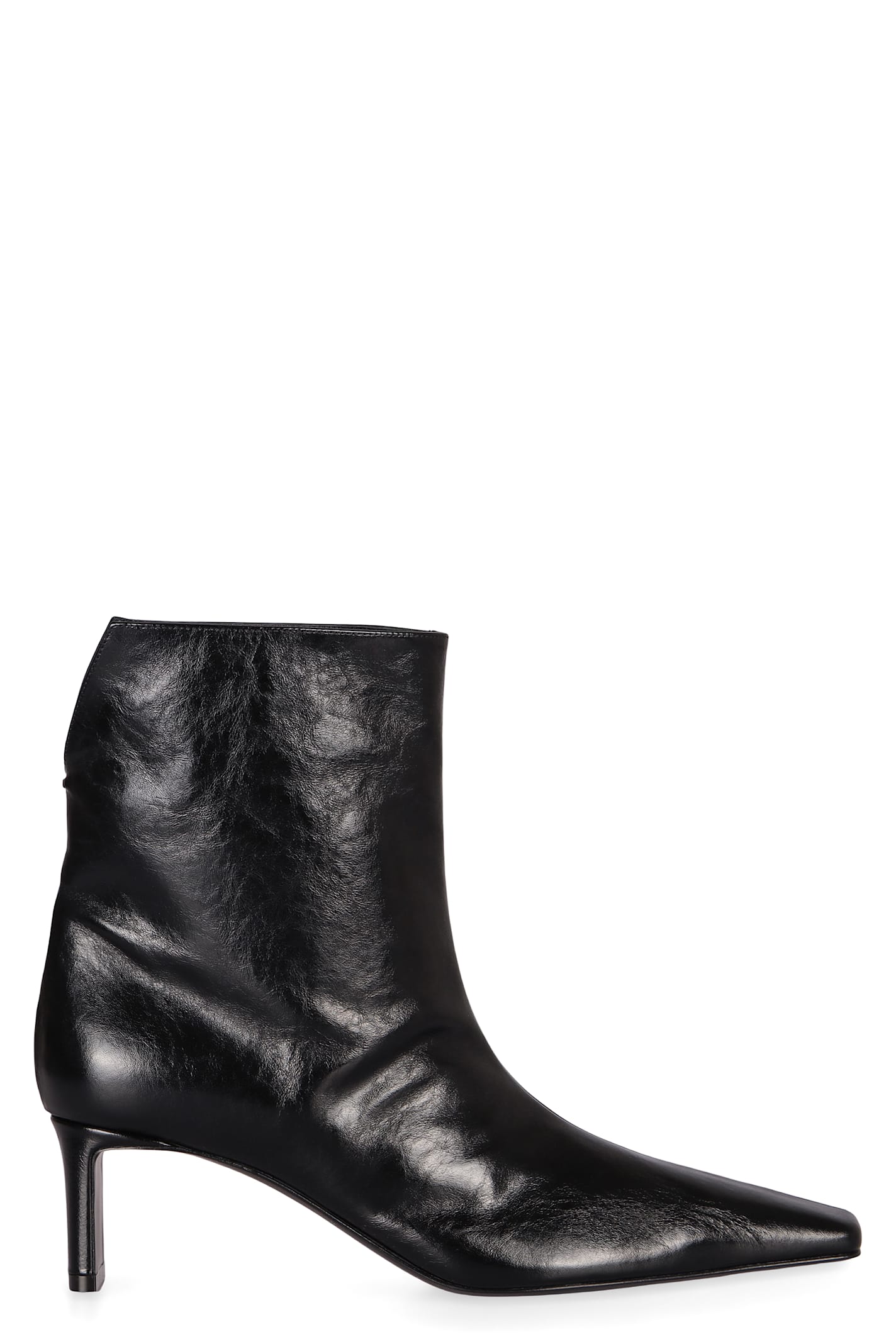 Khaite Ona Ankle Boots 55 In Black