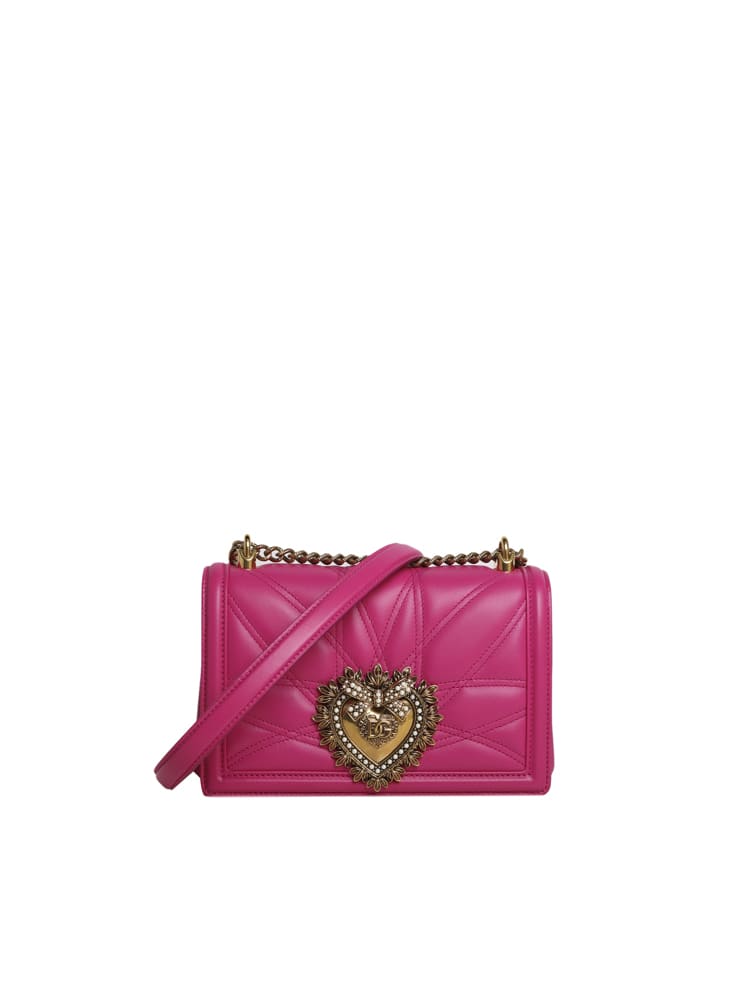 Dolce & Gabbana Devotion Bag In Calfskin