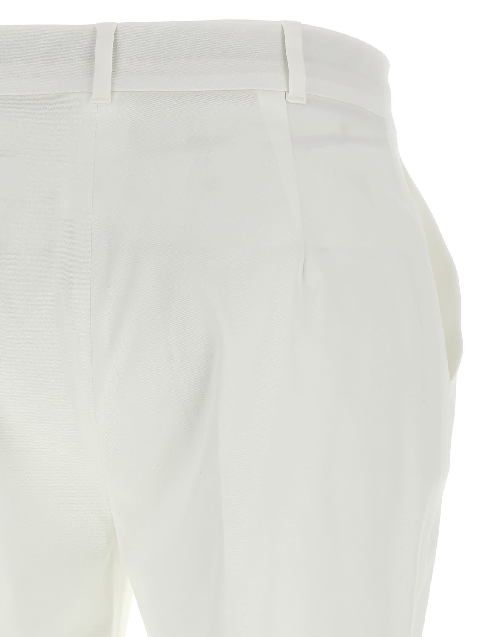 Max Mara David Pants In White