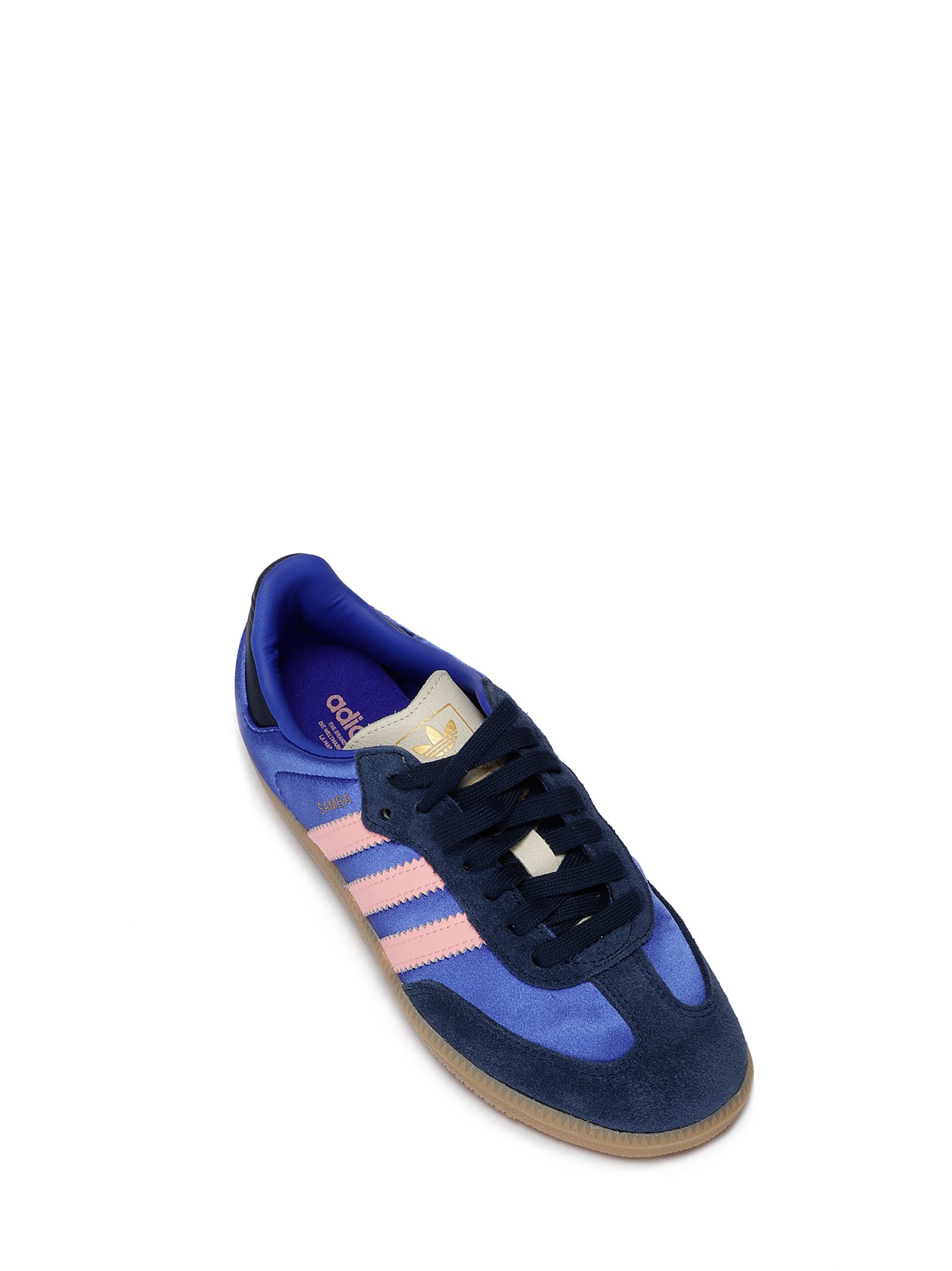 Adidas Originals Low-cut Sneakers Featuring Iconic Stripes In Blue