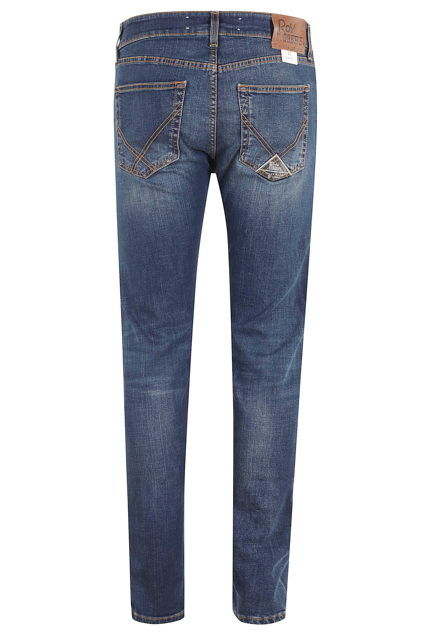 Roy Rogers 517 Man Denim Elast. Carlin In Blue
