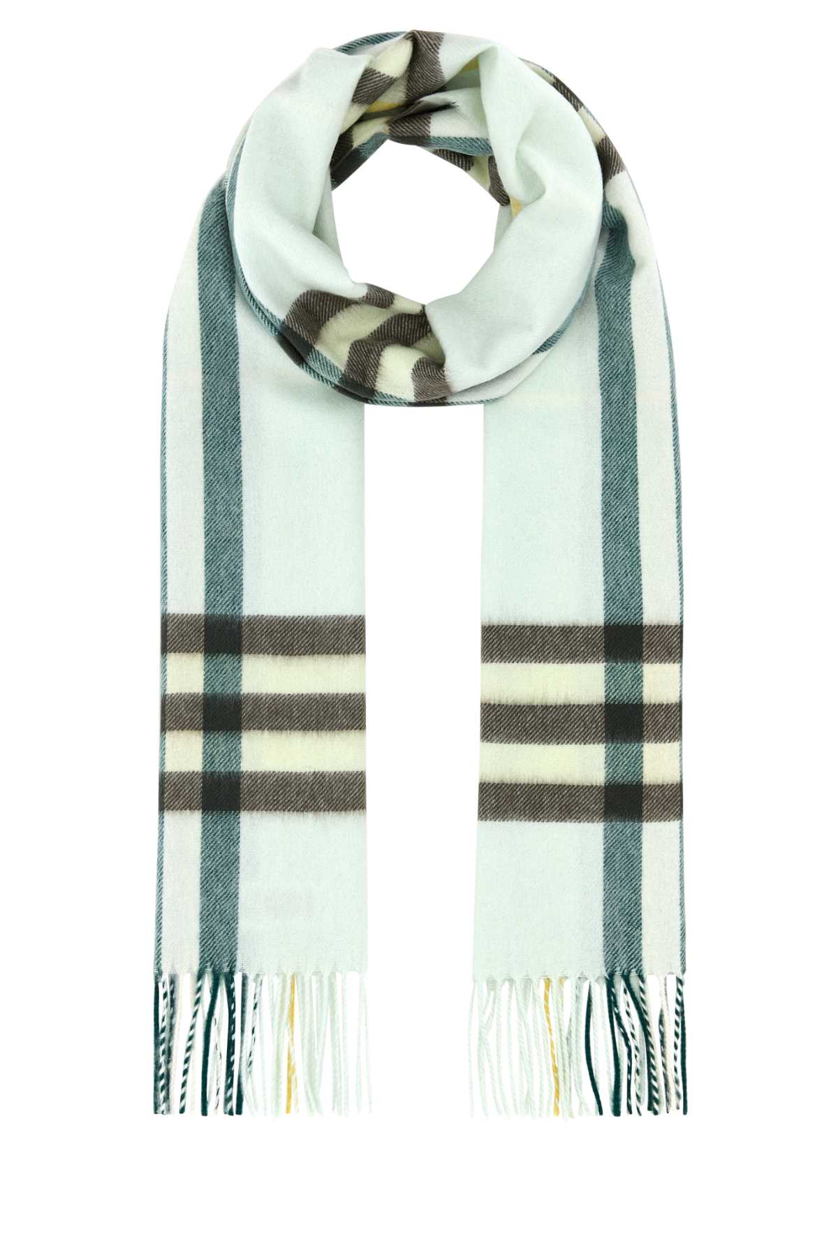 Embroidered Cashmere Scarf