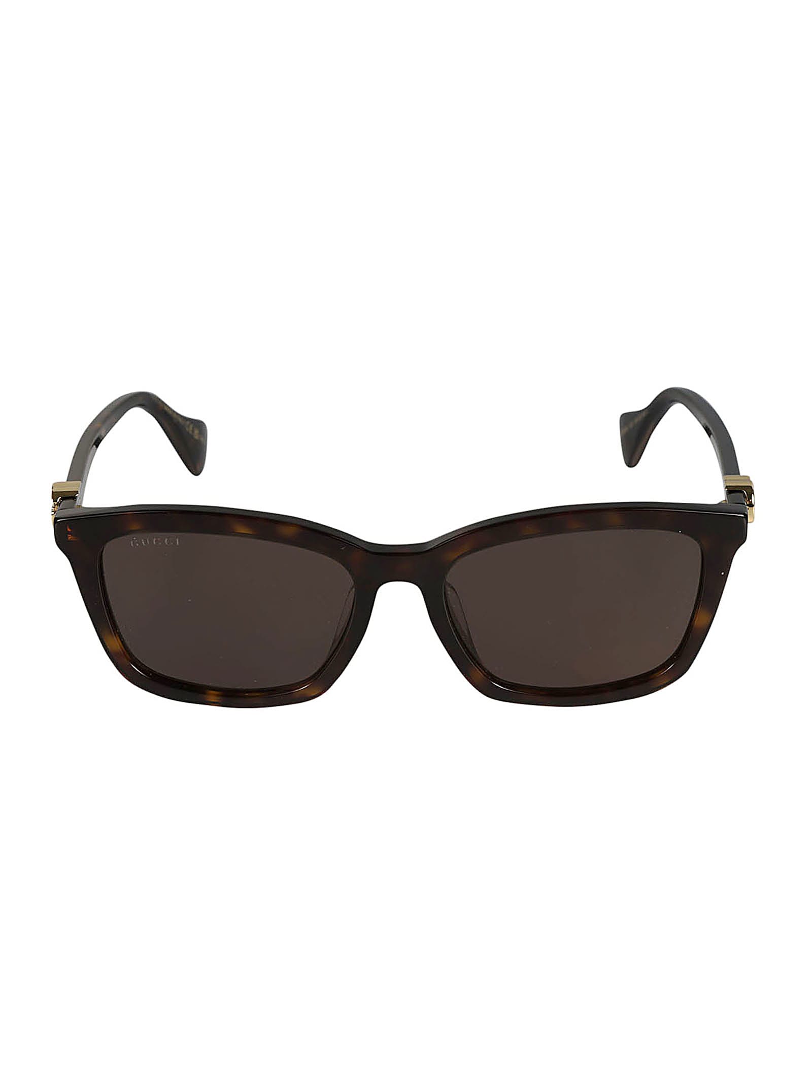 Shop Gucci Wayfarer Classic Sunglasses In Brown