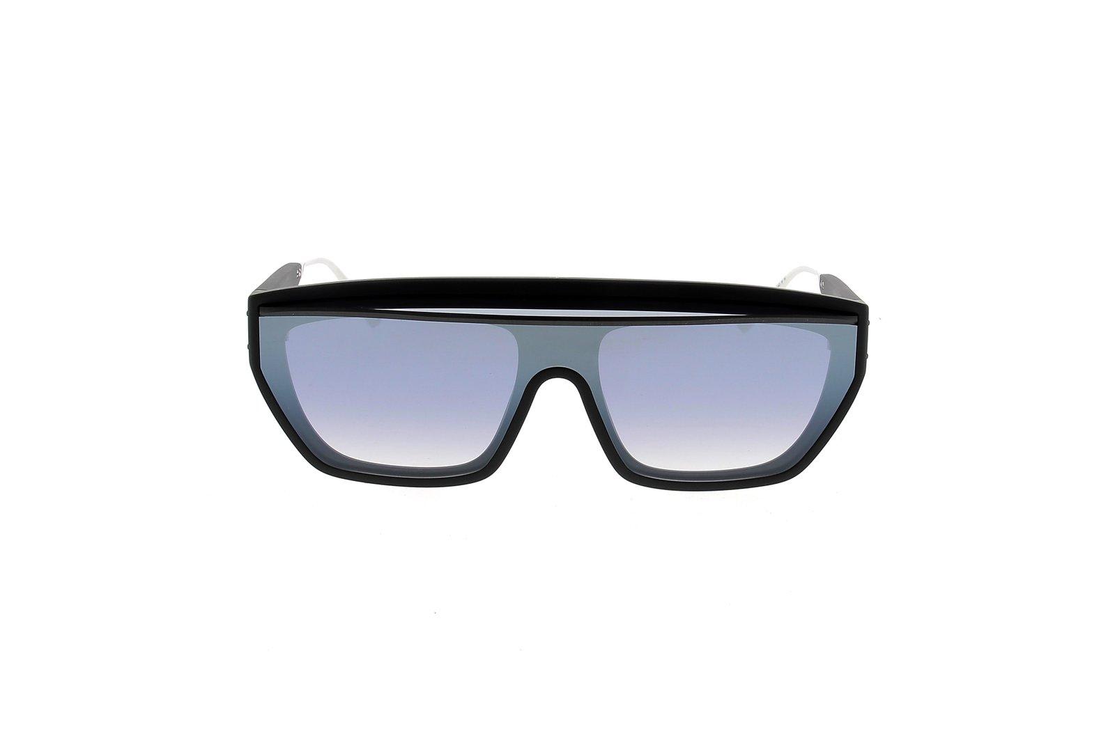 Dior Mask-frame Sunglasses In 02c - Black