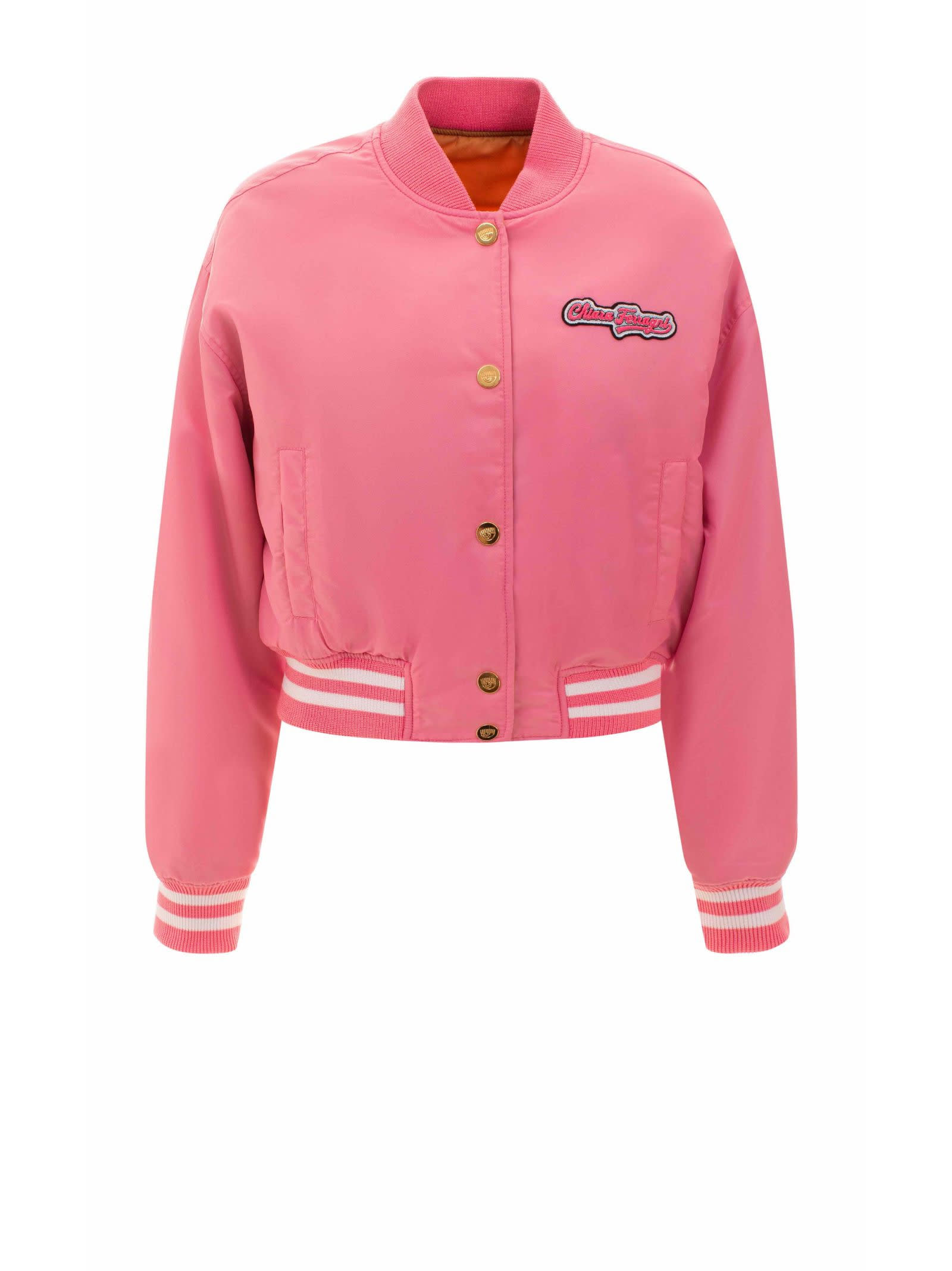Shop Chiara Ferragni Coats Pink