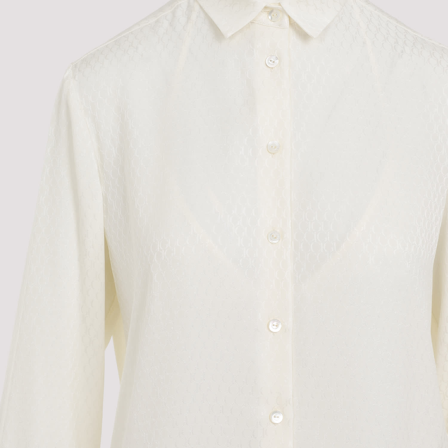 Shop Gucci Top In Ivory