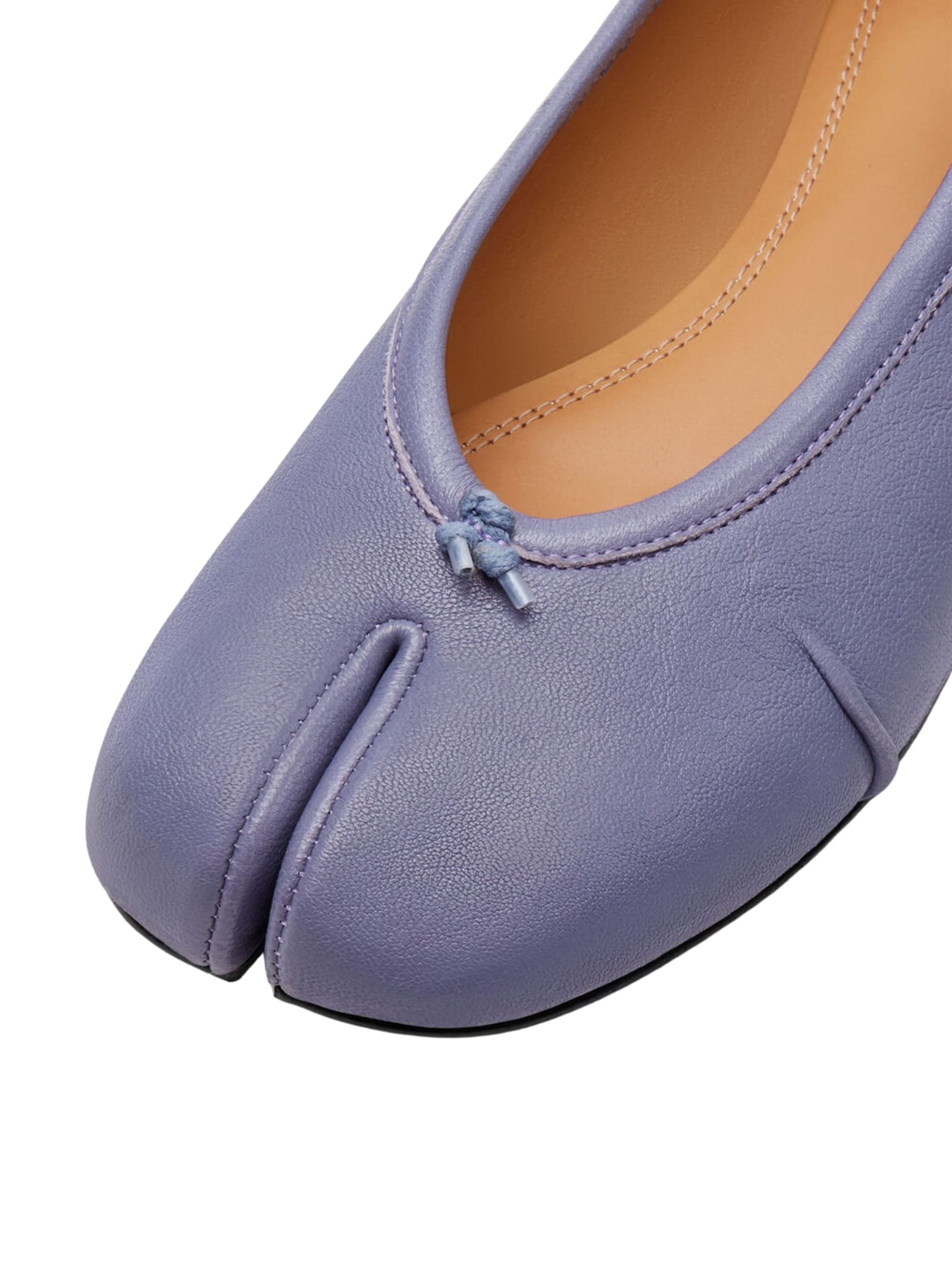 Maison Margiela New Tabi Ballerina In Blue