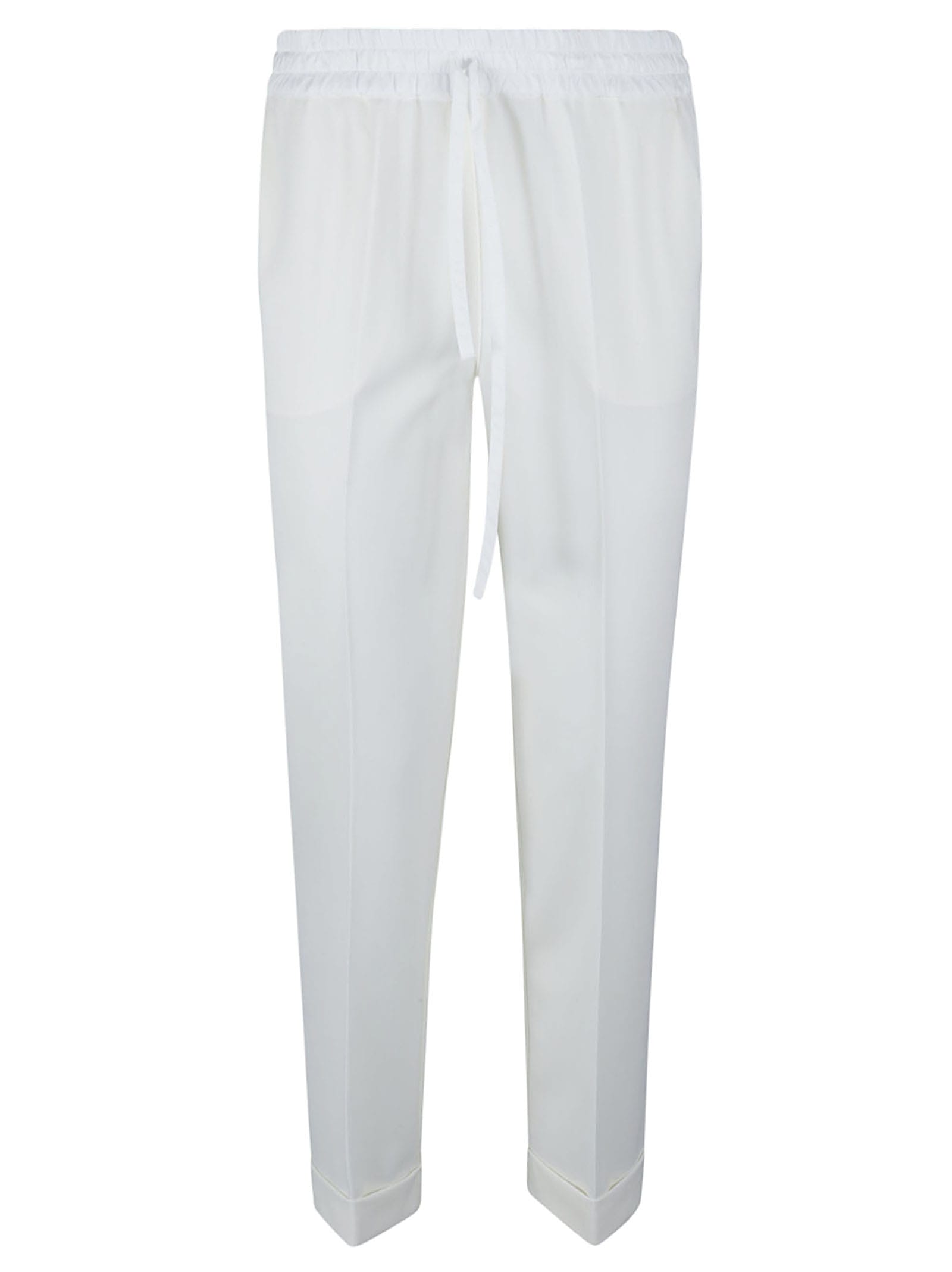 P.a.r.o.s.h Liliuxy Trousers In Panna