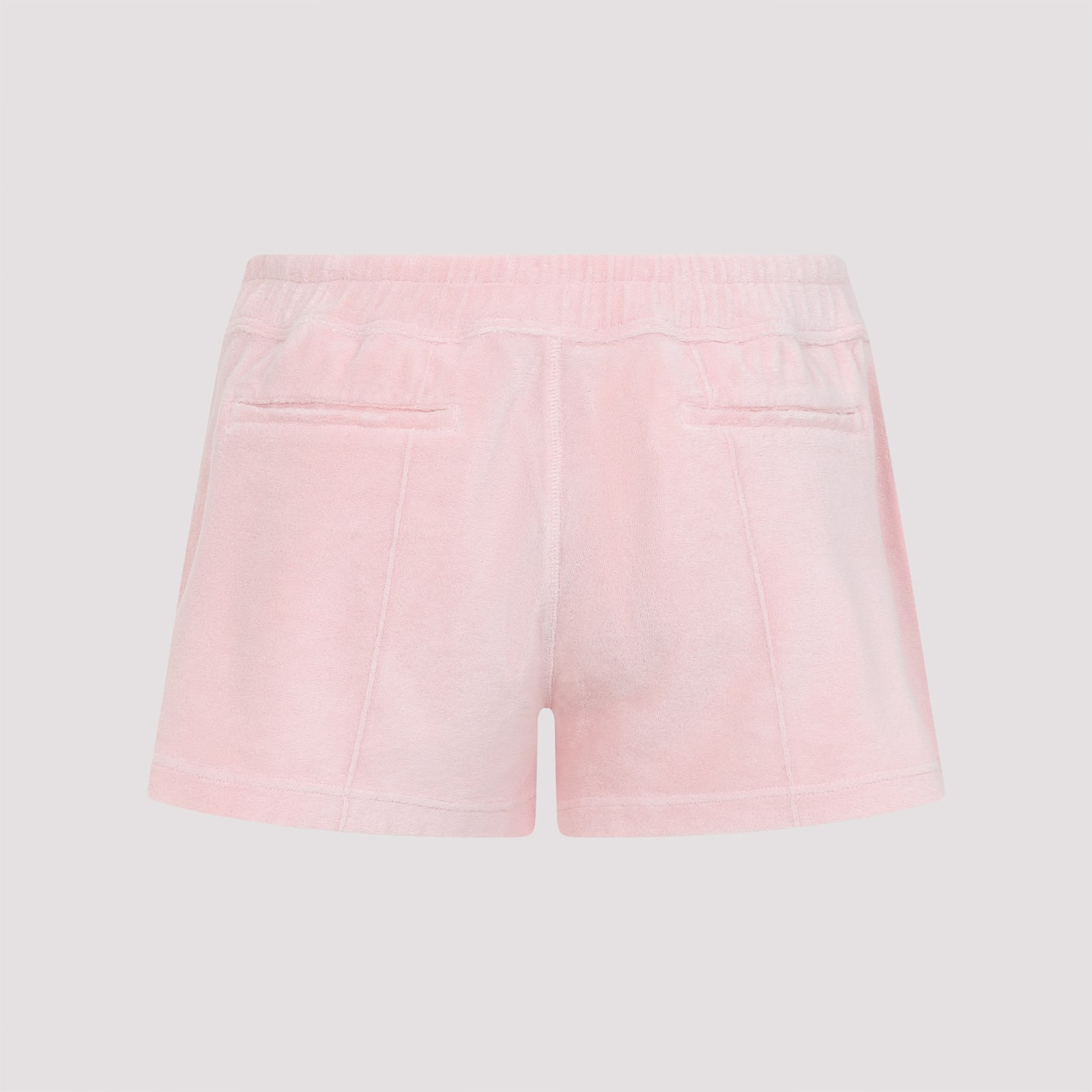 Tom Ford Pale Salmon Pink Cotton Towelling Shorts In Pale Salmon