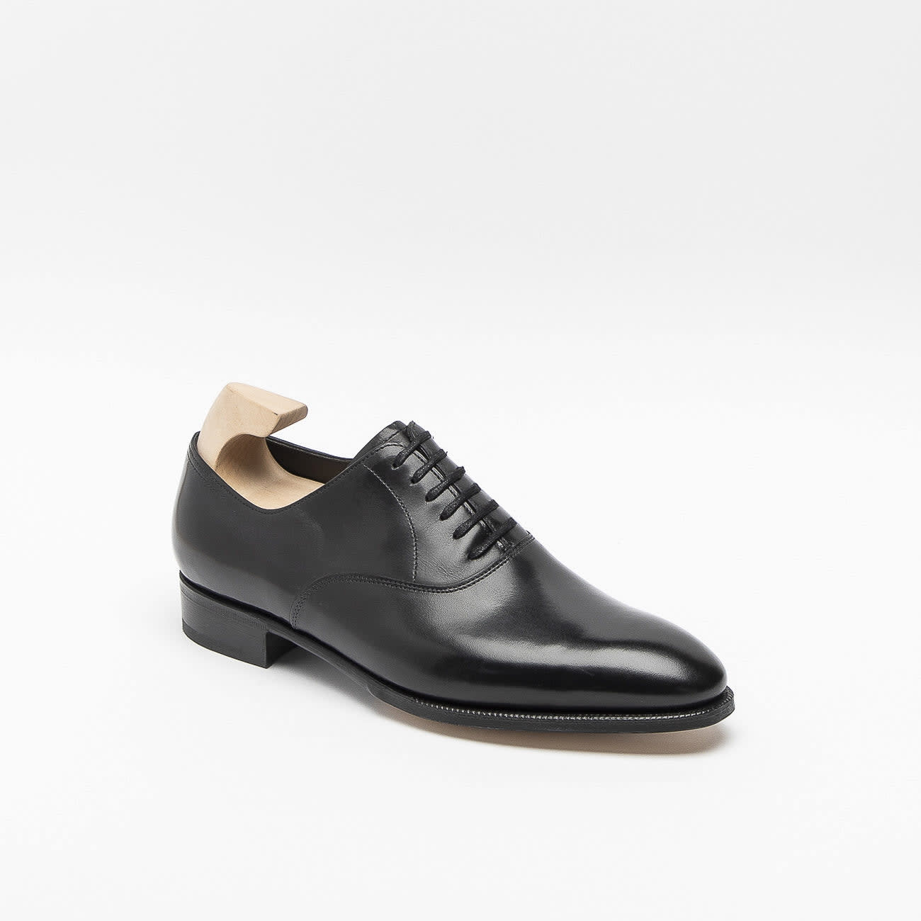 Seaton Black Oxford Calf Oxford Shoe