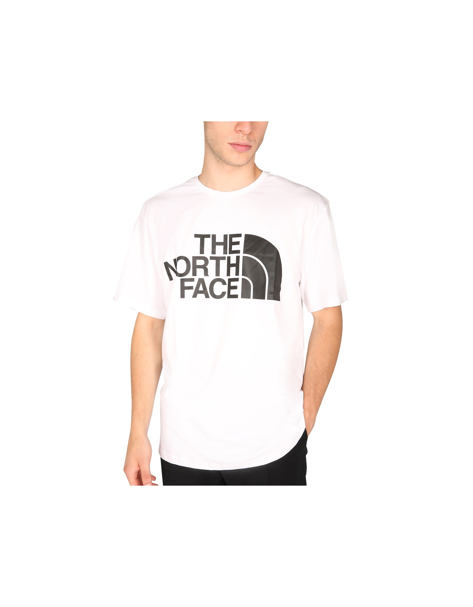 Shop The North Face Crew Neck T-shirt In White