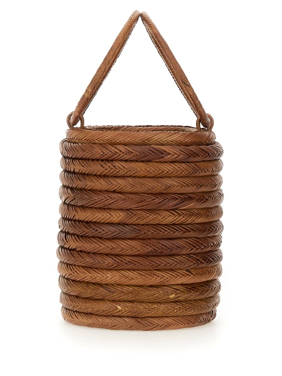 Shop Cult Gaia Bag Yasmina In Beige