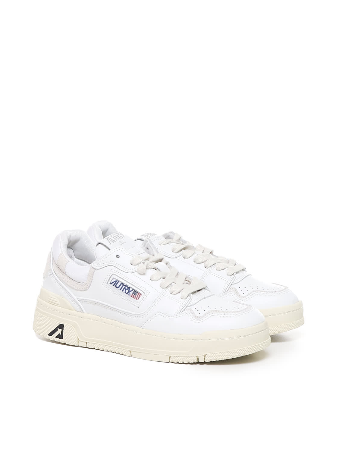 Shop Autry Sneaker Rookie Low In Wht/pow