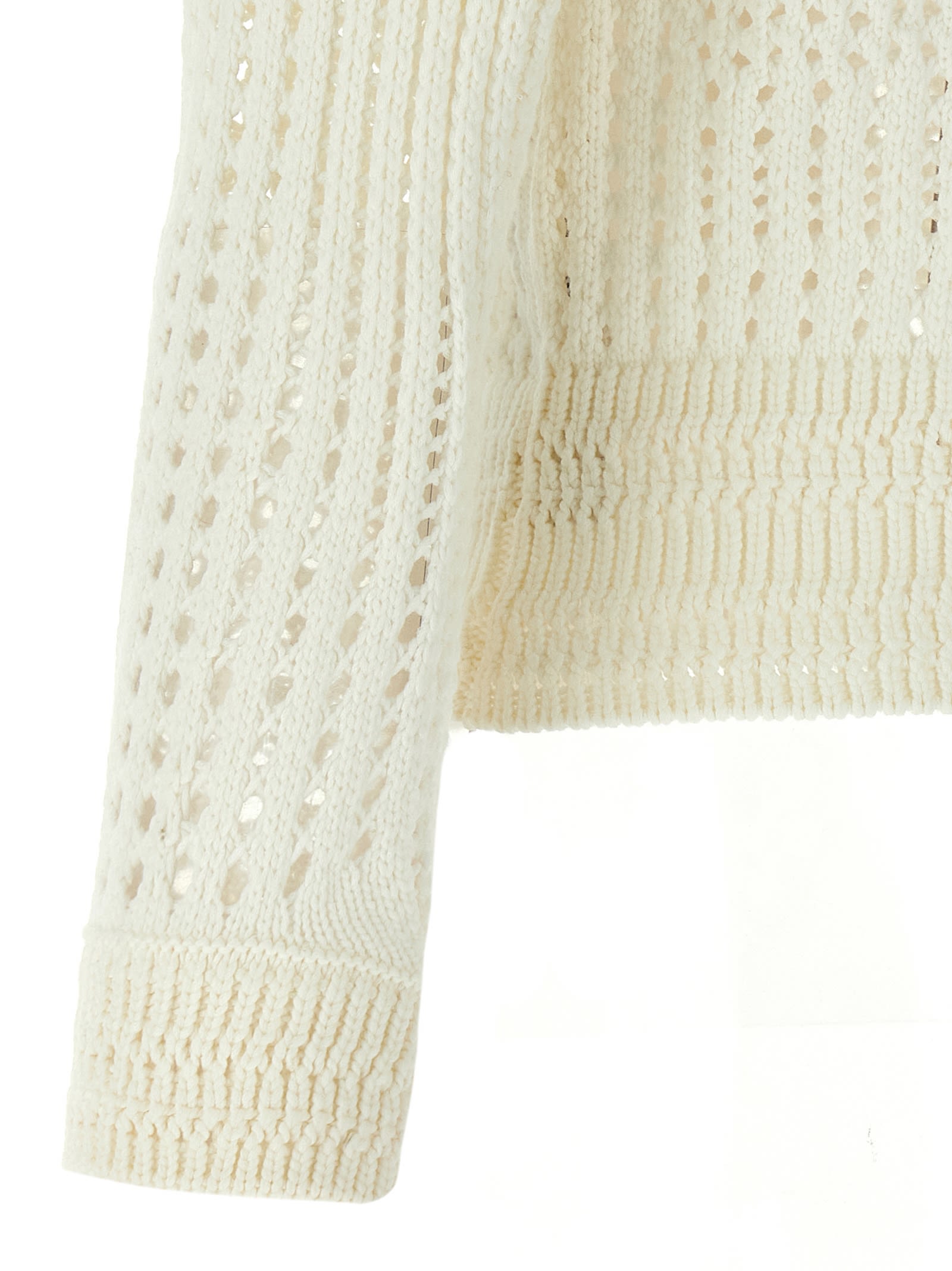 ERMANNO SCERVINO RHINESTONE CARDIGAN