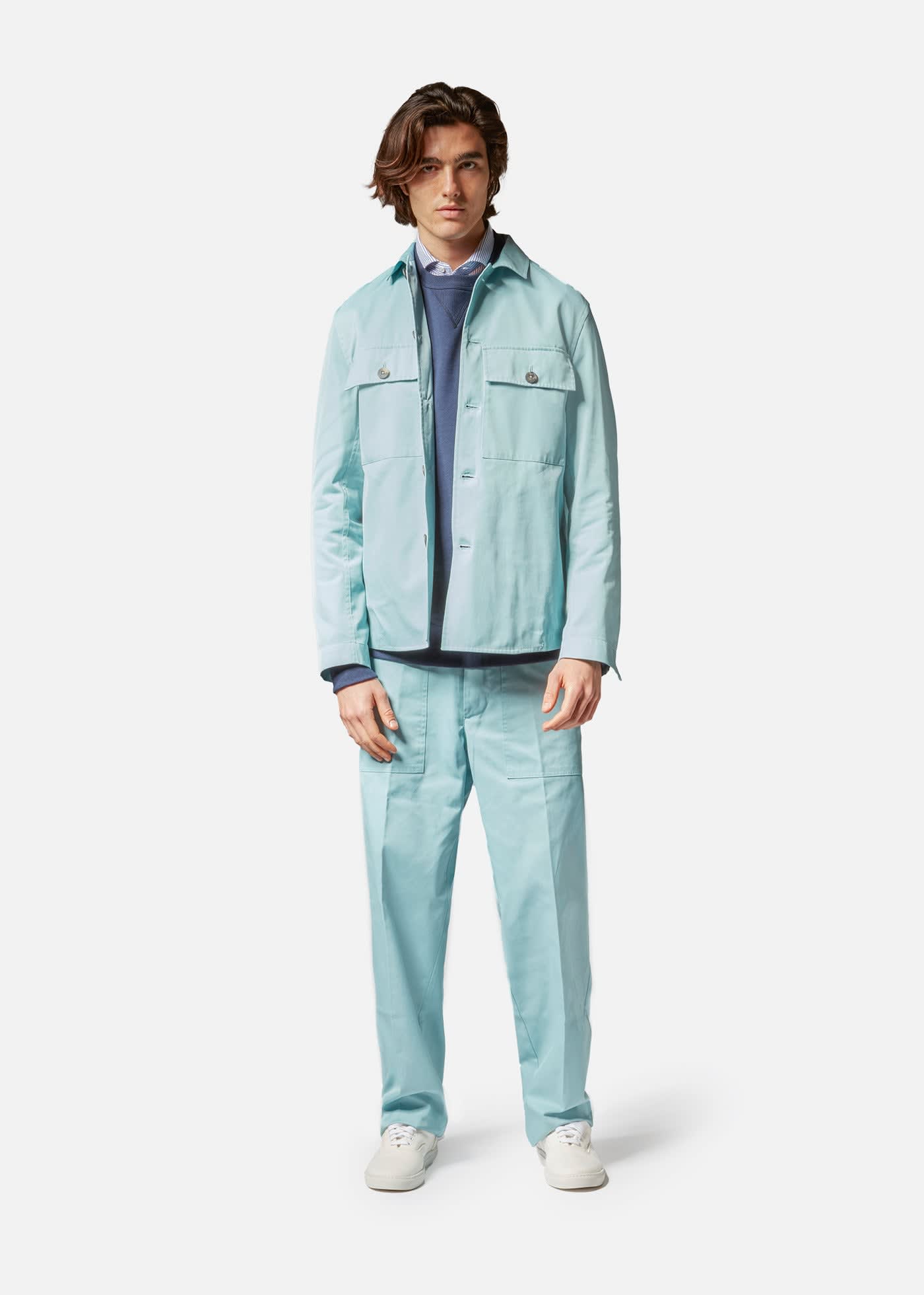 Doppiaa Aartemas Tapered Cotton Trousers