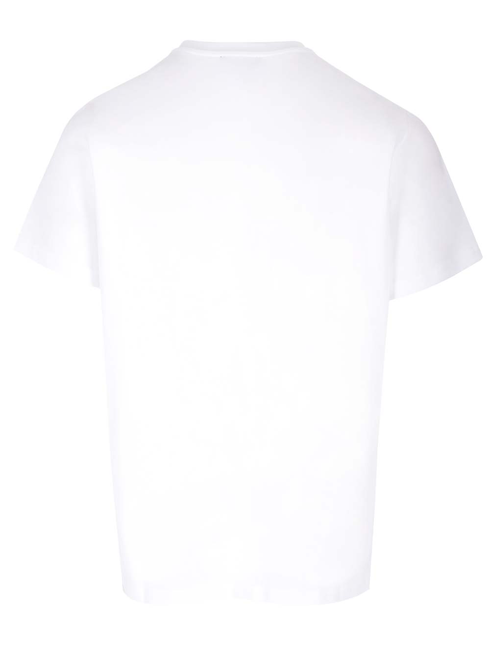 Shop Apc Logo Tee Shirt In Blanc