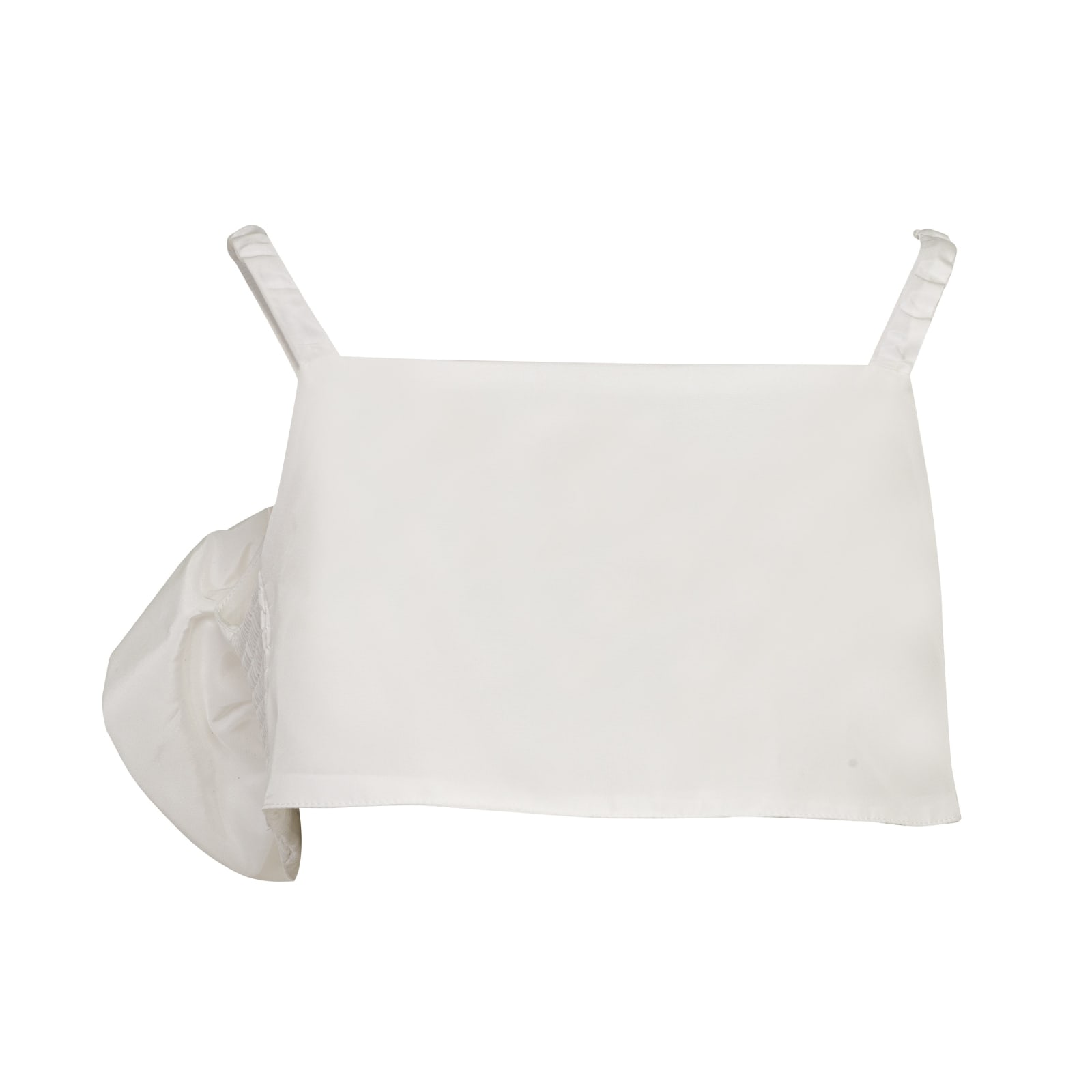 Shop Douuod Crop Top With Appliqué In White