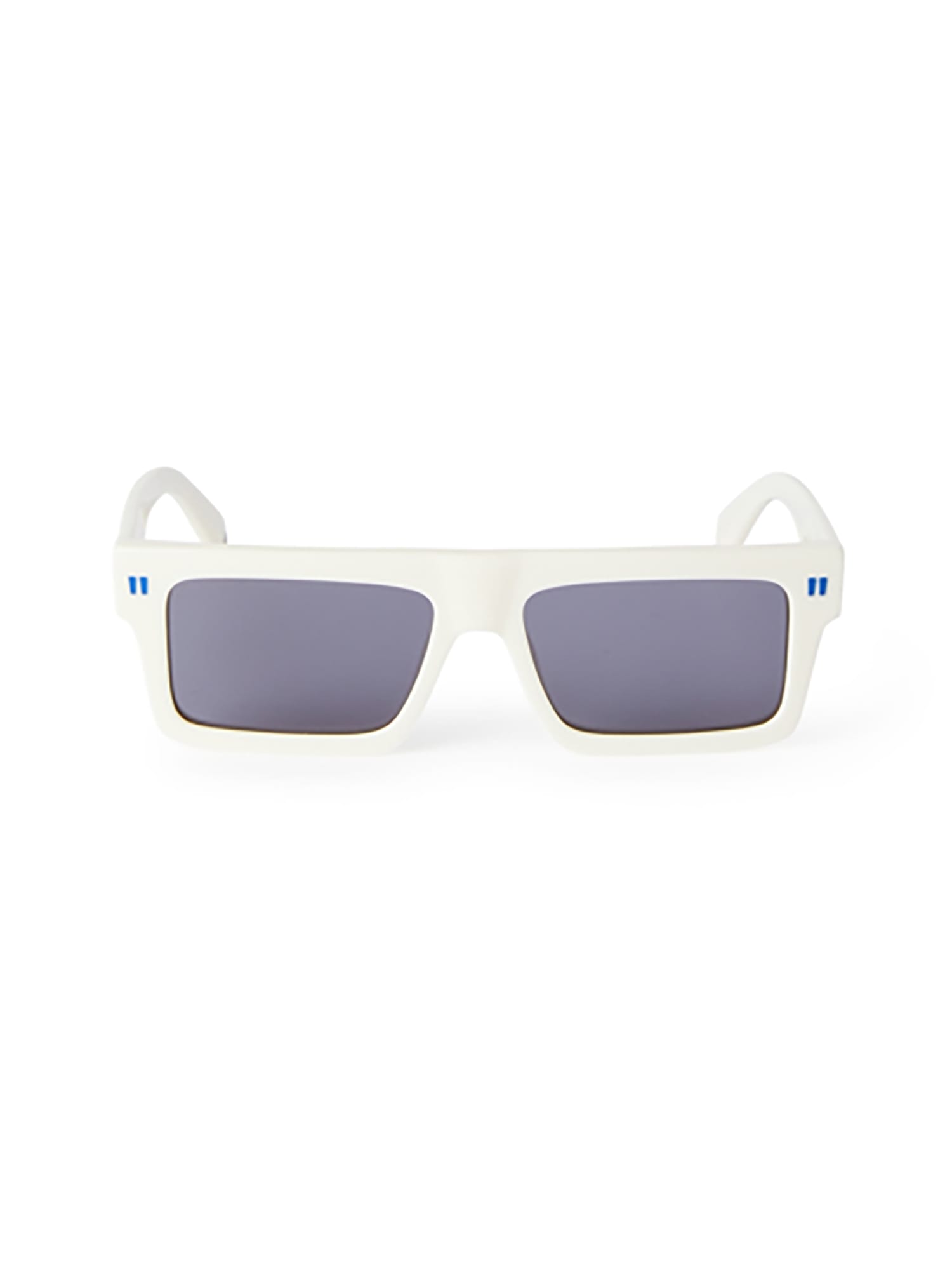 Off-white Oeri13z Chandler Sunglasses Sunglasses In White Dark Grey