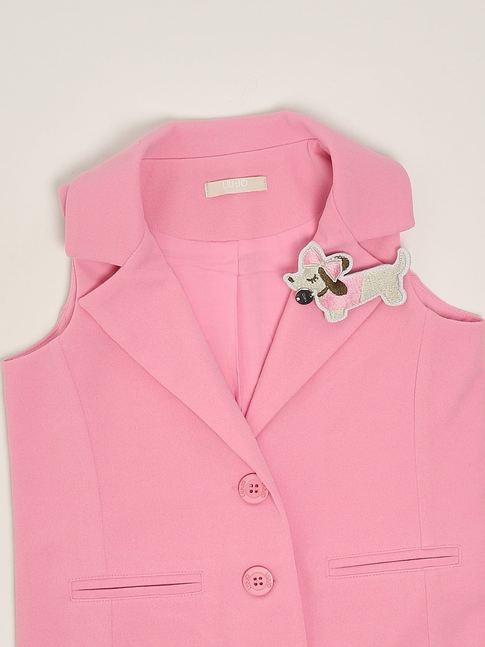 Liu •jo Jacket Jacket In Pink