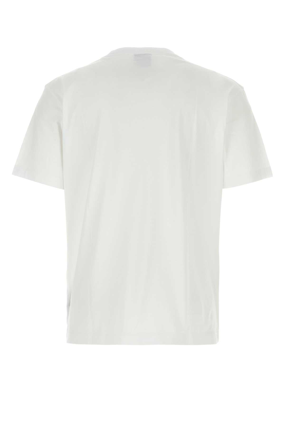 Marcelo Burlon County Of Milan White Cotton Cross T-shirt