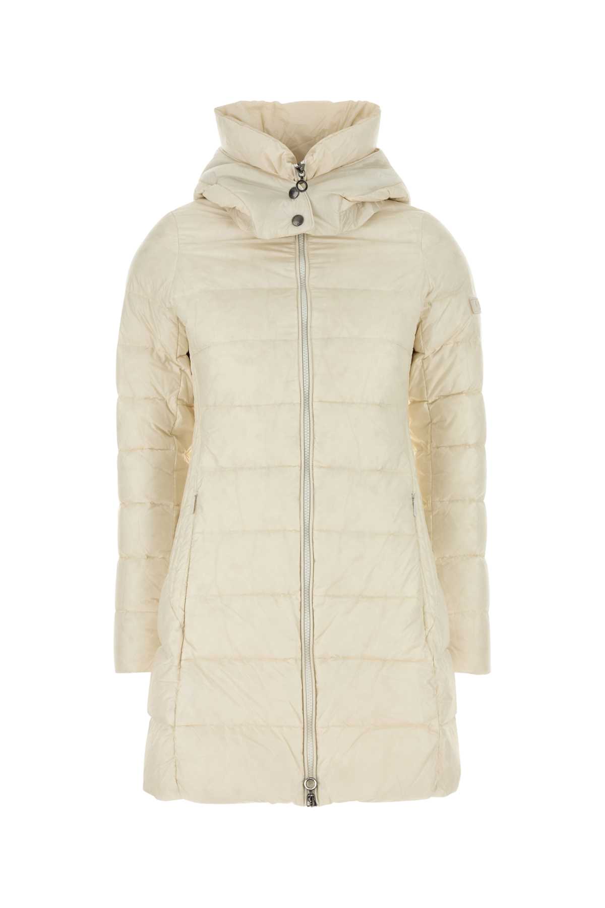 Ivory Nylon Down Jacket