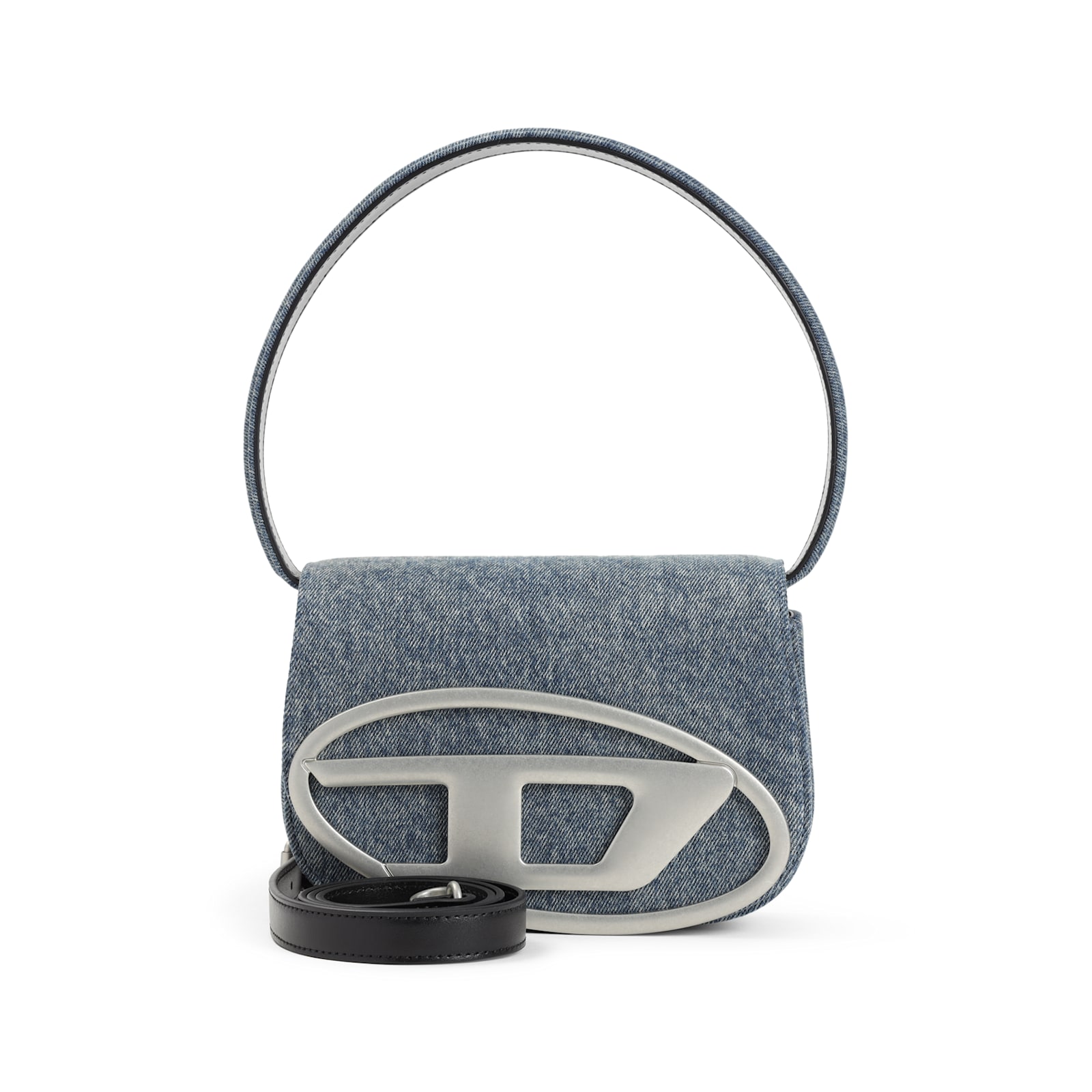 Diesel 1dr Denim Shoulder Bag