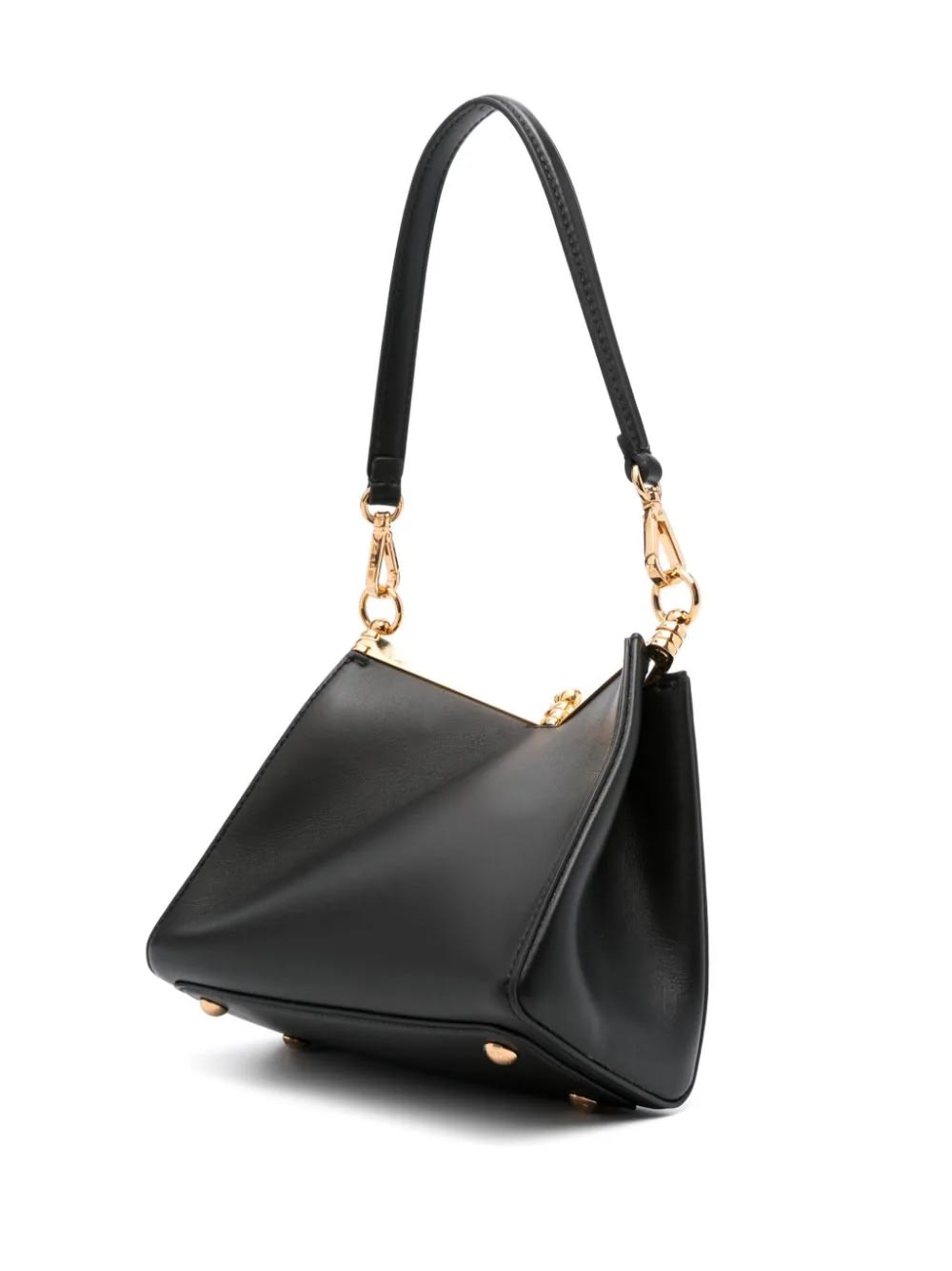 Shop Etro Black Mini Vela Bag