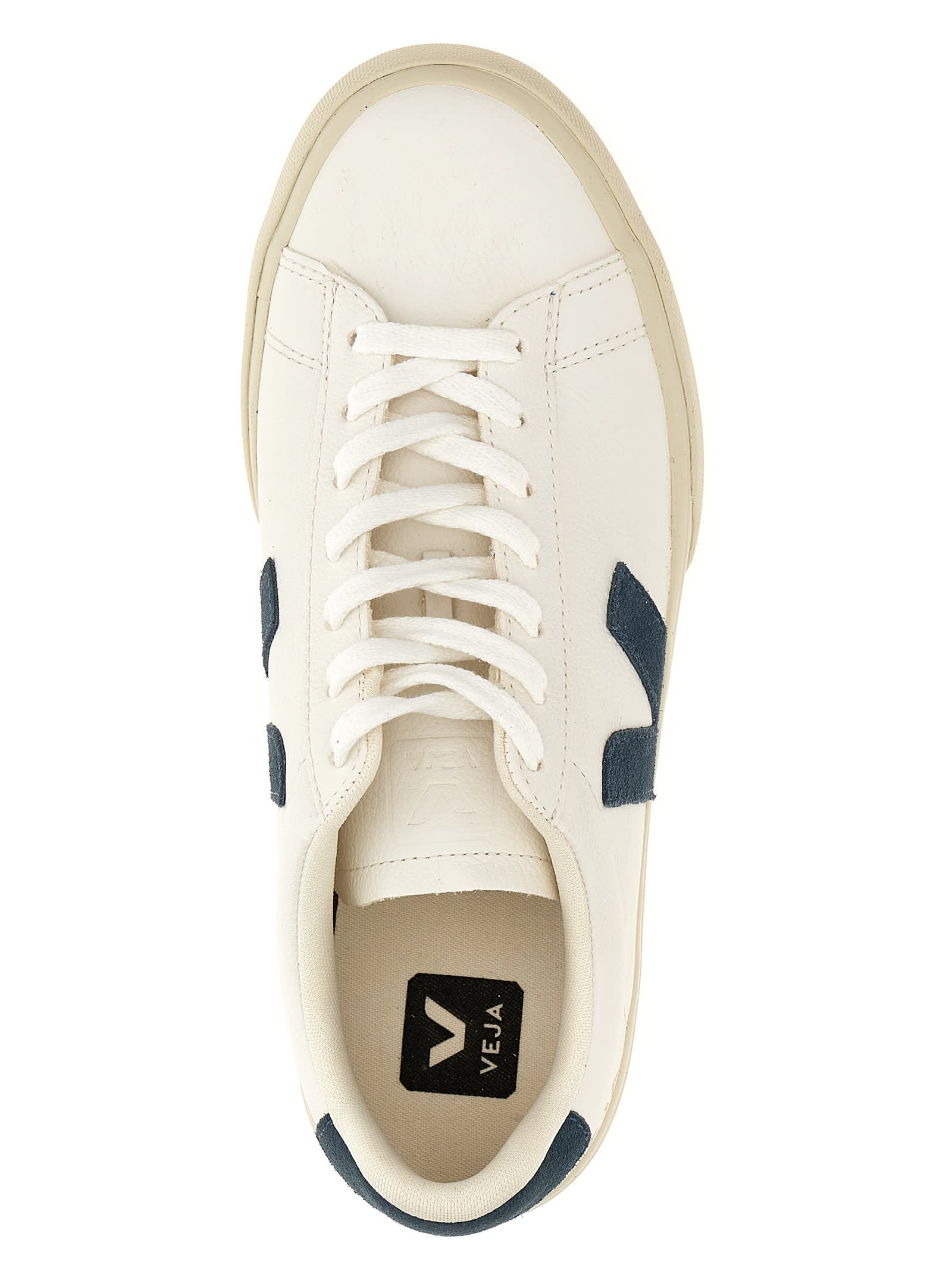 Shop Veja Campo Sneakers In Blue
